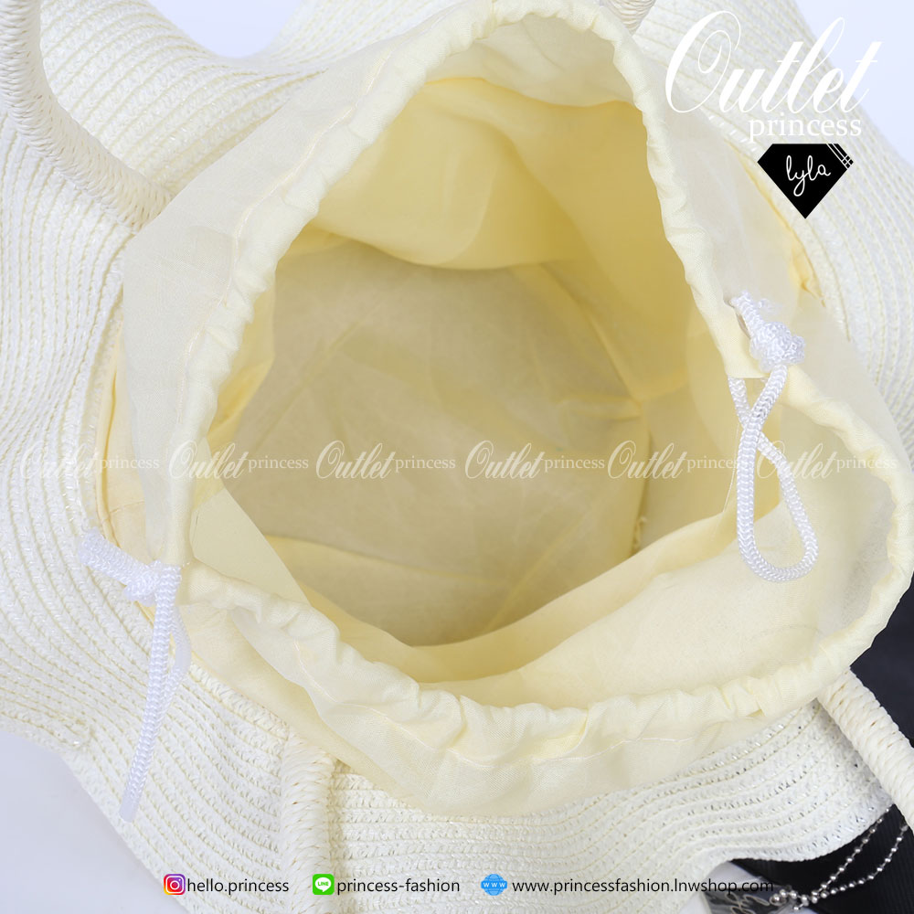 LYLABRAND🔔 บัทเก็ทที่เหมาะกับความทะเลเป็นที่สุด หรือจะใส่กับเดรสยาว ก็น่ารักไม่แพ้กันค่ะ ❤️