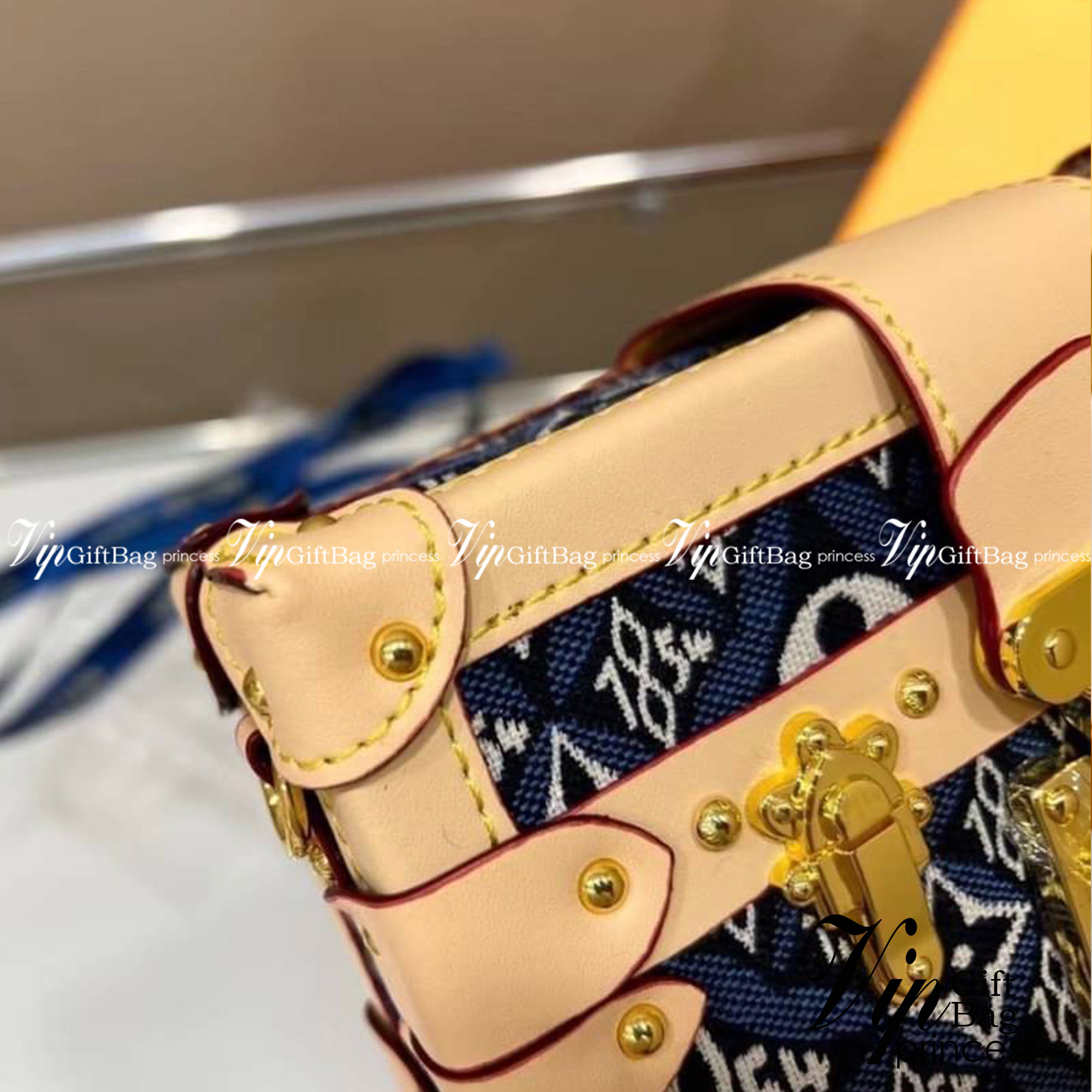 LV Jacquard Since 1854 Petite Malle / LV Since 1854 เกรดออริจินอล พร้อมส่งที่ไทย ภาพถ่ายจากงานขายจริง ใช้งานต่างประเทศได้