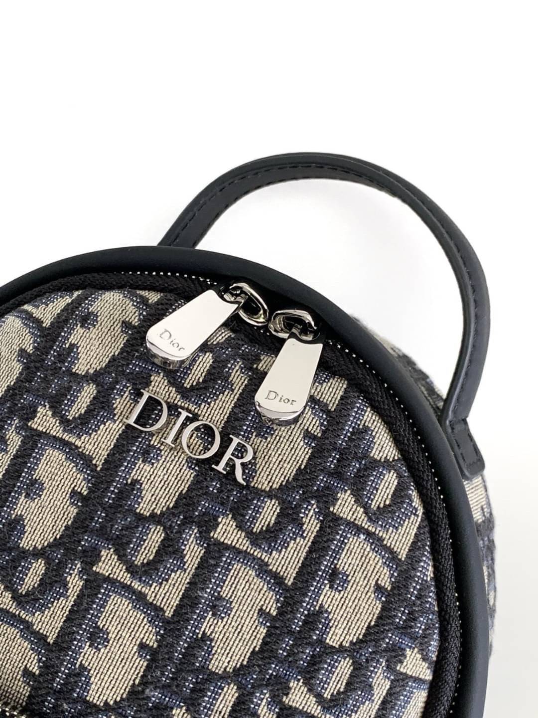 TOP ORI | DIOR Kids' Mini Rider Backpack Oblique Jacquard กระเป๋าเป้ไซส์มินิ งานหนังแท้ เกรดดีสุด ทอลายแบรนด์ด้วยผ้าแจ็คการ์ดเนื้อแน่นอย่างดี