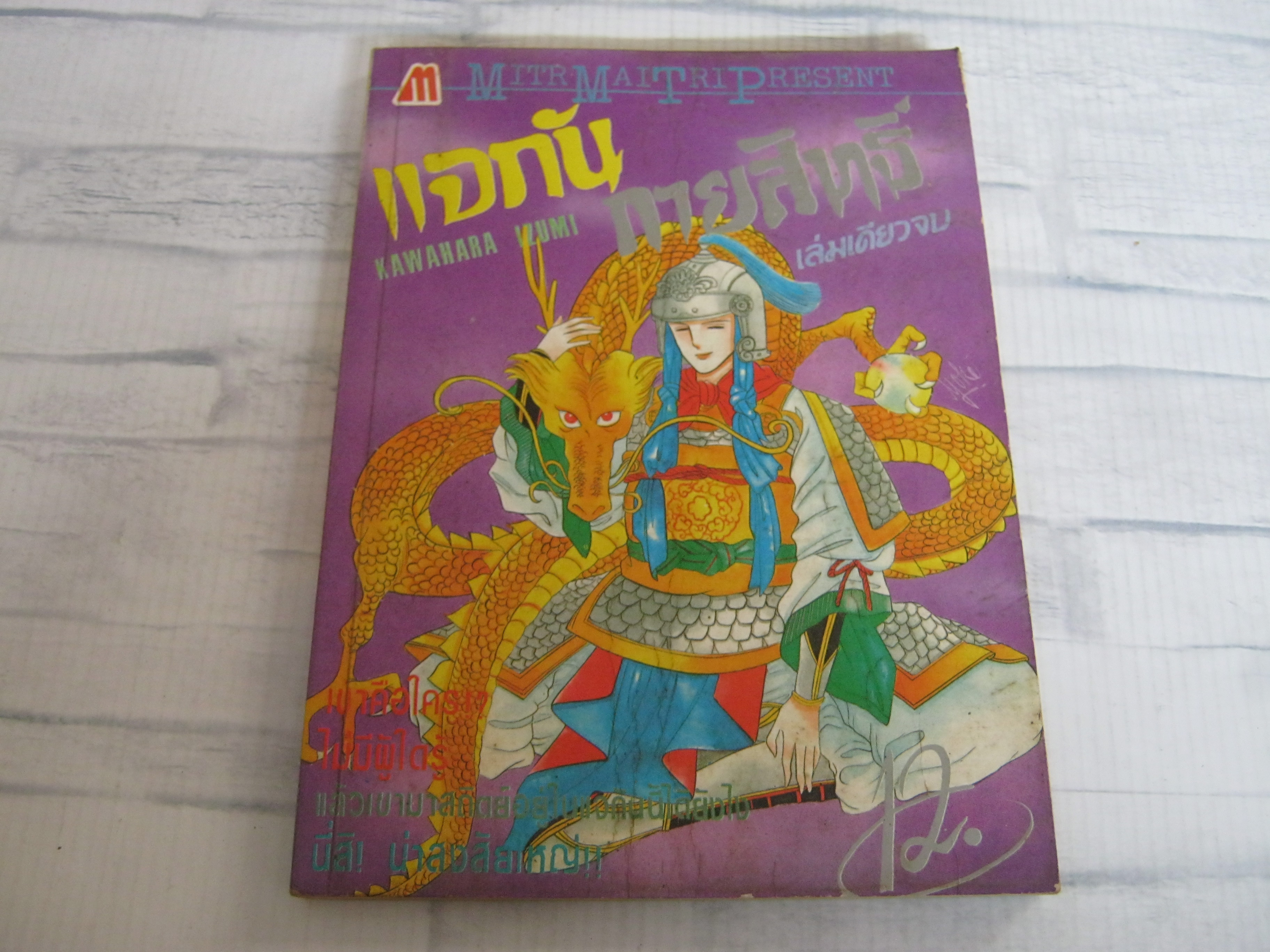 แจกันกายสิทธิ์ เล่มเดียวจบ Kawahara Ieumi เขียน***สินค้าหมด***