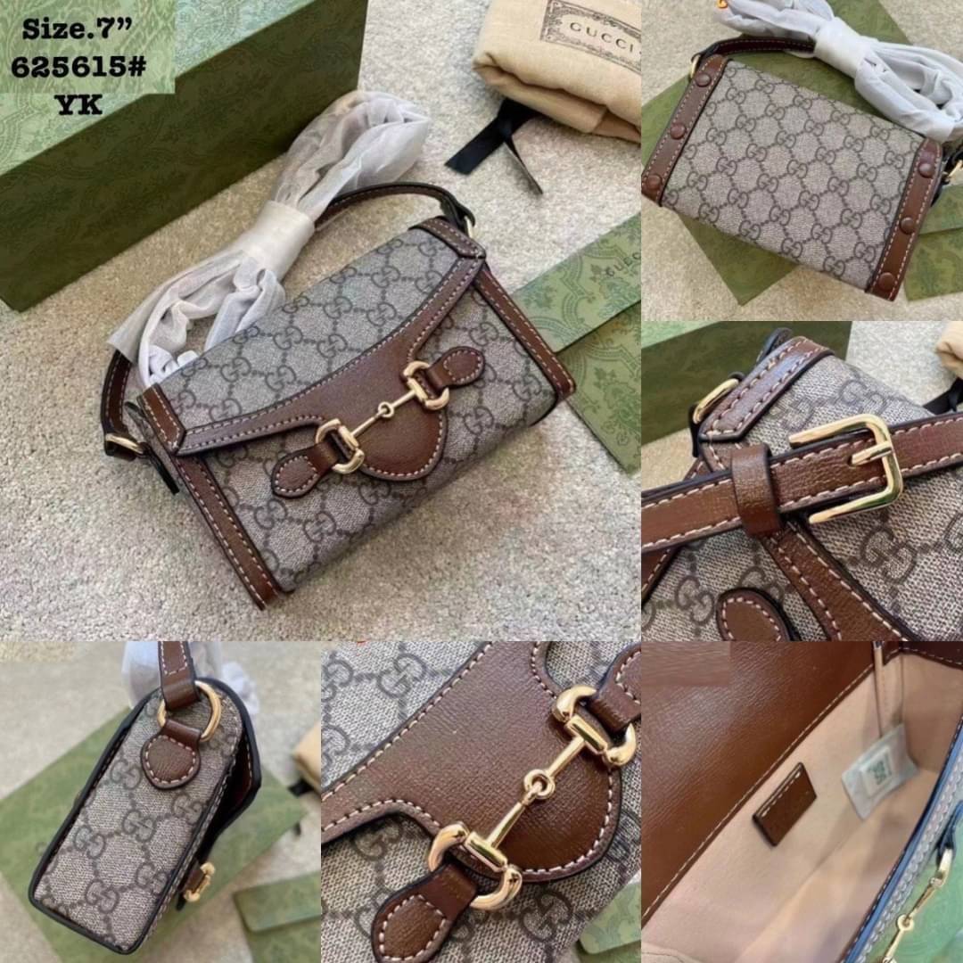 Gucci Horsebit 1955 Mini Bag / GC crossbody horizon mini bag กระเป๋าสะพายข้างขนาดกำลังดี สวยอยู่ทรง วัสดุหนังแคนวาสทนทาน แฝงความหรู เปิด-ปิดฝาสอดพร้อมแม่เหล็กในตัว ภายในเป็นช่องโล่ง ใส่โทรศัพท์ได้ทุกรุ่น พกแทนกระเป๋าสตางค์ ใส่บัตร ใส่ธนบัตรพกง่ายๆก็ได้ สา