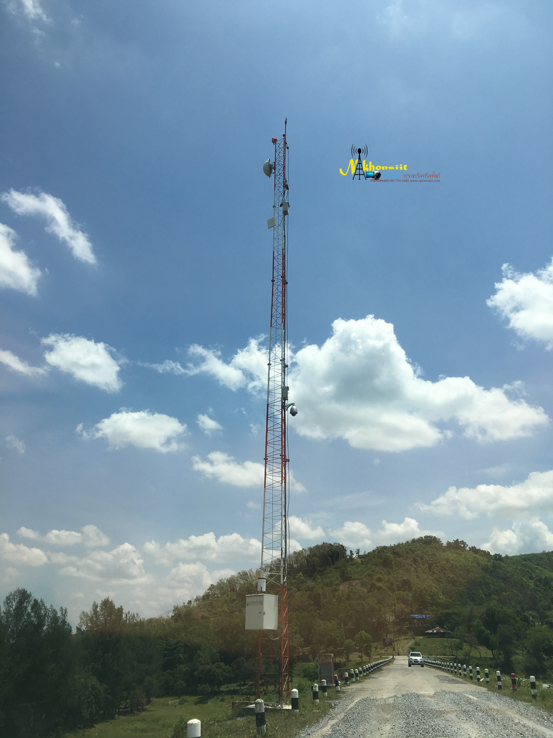 งานเชื่อมต่อกล้อง CCTV แบบไร้สาย