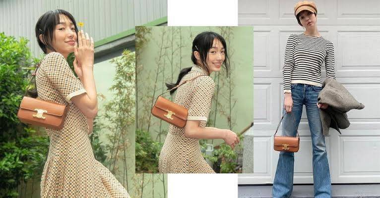 VIP 】CELINE TRIOMPHE SHOULDER BAG IN TRIOMPHE อีกหนึ่งผลงานการออกแบบของ Hedi Slimane ที่ได้ดึงเอาเอกลักษณ์ต่าง ๆ ของ CELINE ออกมาและทำการตีความหมายใหม่จนได้กระเป๋าเรียบหรูและดูทันสมัย ให้คุณเลือกสะพายในชีวิตประจำวันเข้ากับการแต่งตัวสบาย ๆ หรือจะสะพายออกงา