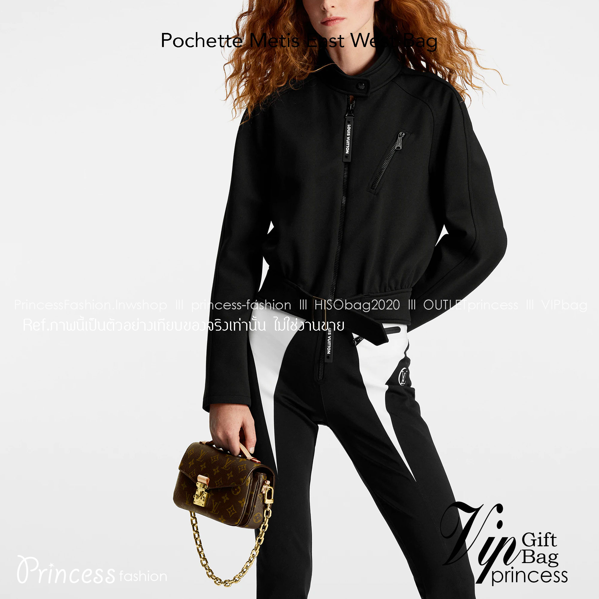 LV Pochette Metis East West Bag กระเป๋าถือ/สะพายทรงสวย คลาสสิค ดีไซน์เรียบง่าย แต่แฝงความหรู งานสวยเป๊ะ มาพร้อมสายโซ่สีทอง