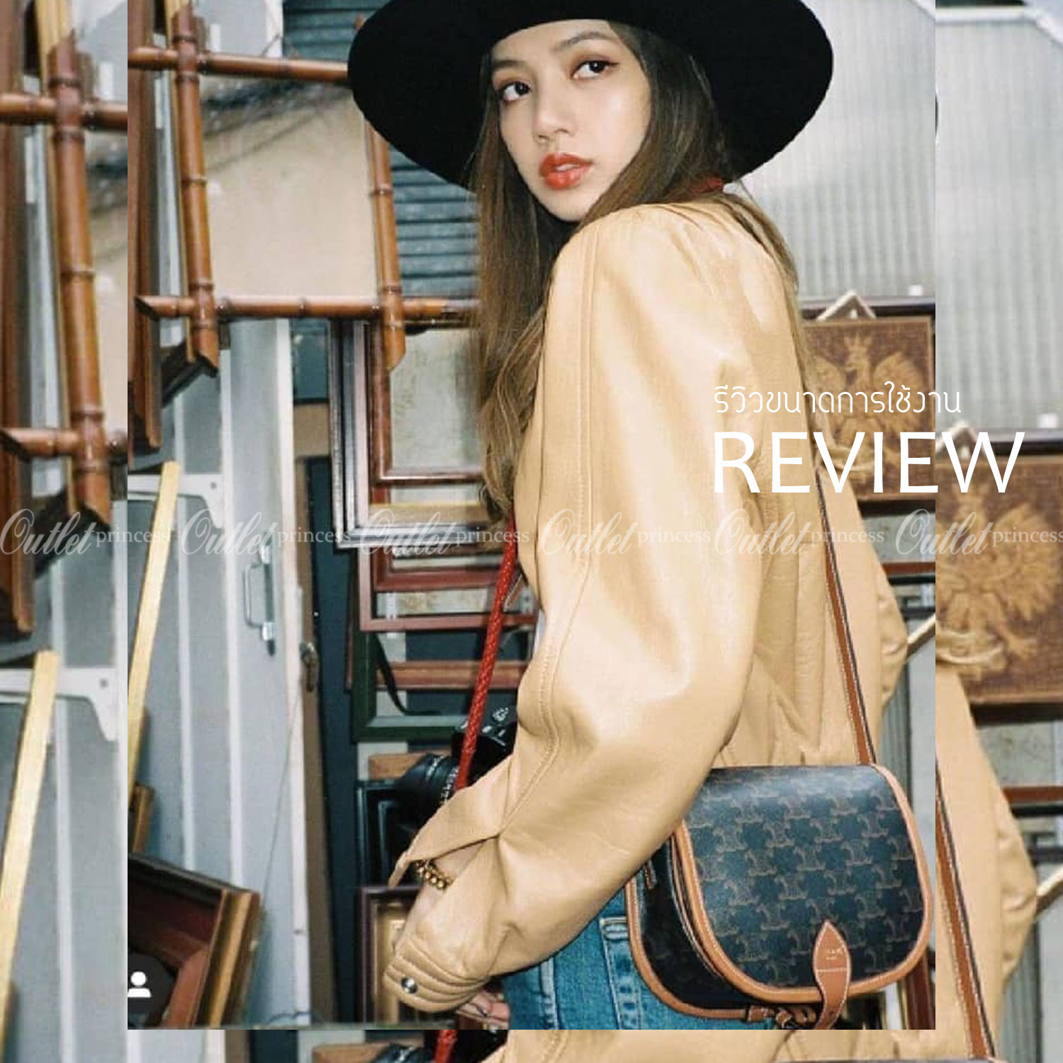 CELINE MEDIUM FOLCO BAG IN TRIOMPHE CANVAS หากใครที่กำลังมองหากระเป๋าสะพายข้าง ขนาดกะทัดรัด และเรียบหรู ต้องใบนี้เลยค่ะ เป็นกระเป๋าเปิดปิดแบบแบบฝาผับที่มีรูปทรงโค้งและที่ล็อกรูปทรงคล้ายเข็มขัด อีกทั้งยังสะท้อนความสวยสไตล์สาวปารีสได้อีกด้วย ด้านในของรุ่นนี