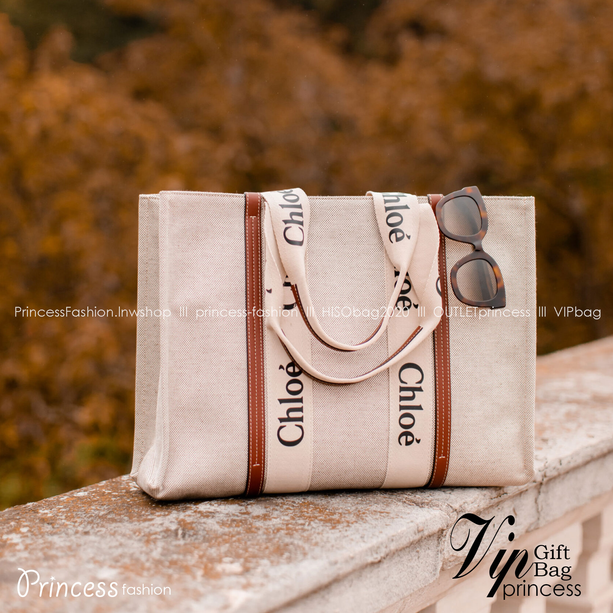 CHLOE Woody tote bag [small size] กระเป๋าทรงโท้ท จุของได้เยอะมาก แบรนด์ดังจากสัญชาติฝรั่งเศส เป็นที่ชื่นชอบของเซเลบริตี โคลเอ้รุ่นนี้เป็นสไตล์วินเทจ เรียบหรูและดูดี