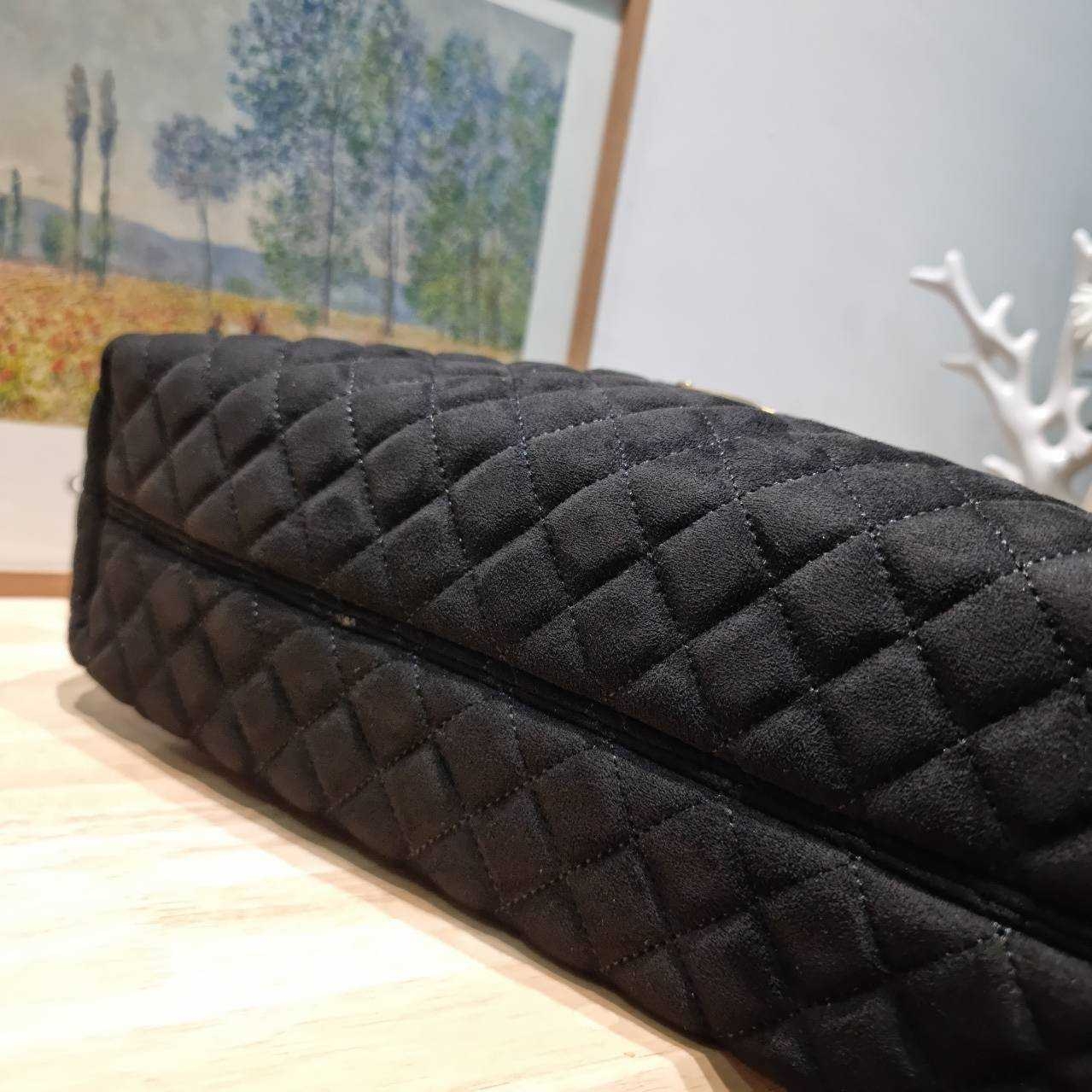 YSL ICARE MAXI SHOPPING BAG / YSL tote bag กระเป๋าใบใหญ่ทรงโท้ท รุ่นผ้ากำมะหยี่ เกรดออริ 1:1