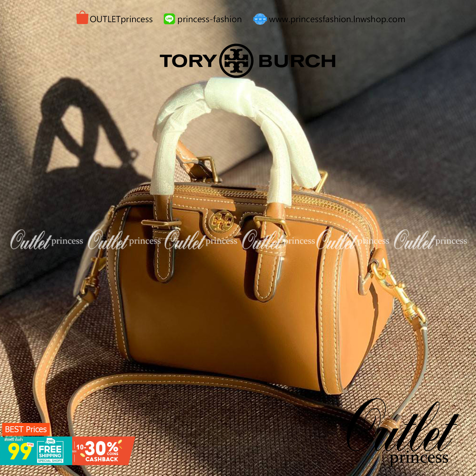 TORY BURCH T Monogram Color-block Barrel Duffle พร้อมส่งที่ไทย สวยก่อนใคร มี2ขนาด ไม่มีคือพลาดจร้าา😘 ✔️กระเป๋าทรงหมอน วัสดุหนังแท้ชั้นดีที่สุด หนังเรียบนิ่มสวย ✔️เปิดปิดกระเป๋าด้วยซิปคู่แบบมีหนังห้อย ภายในกว้างมากสำหรับไซด์นี้ หายห่ว