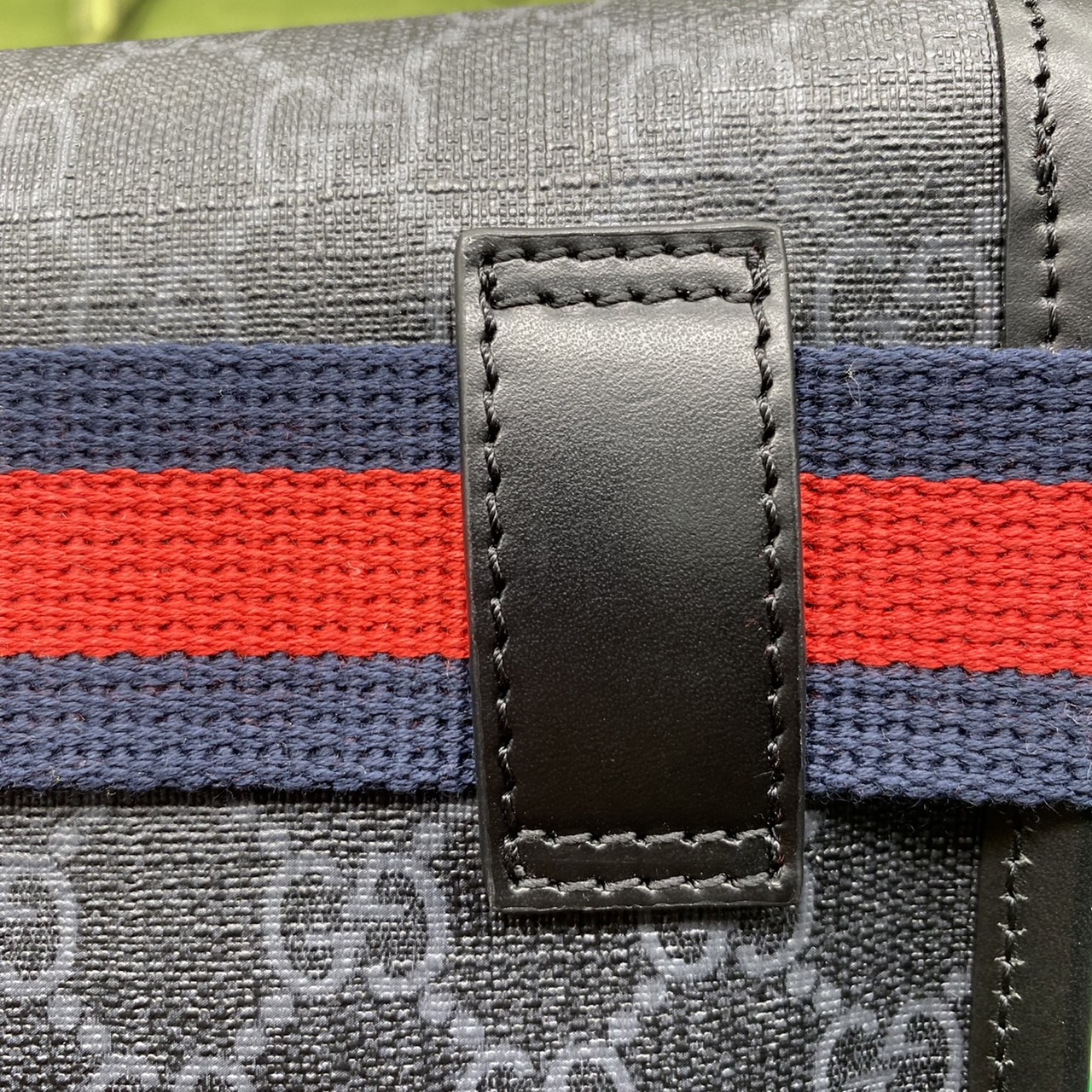 หนังแท้ GUCCI GG Black belt bag พร้อมส่งที่ไทย