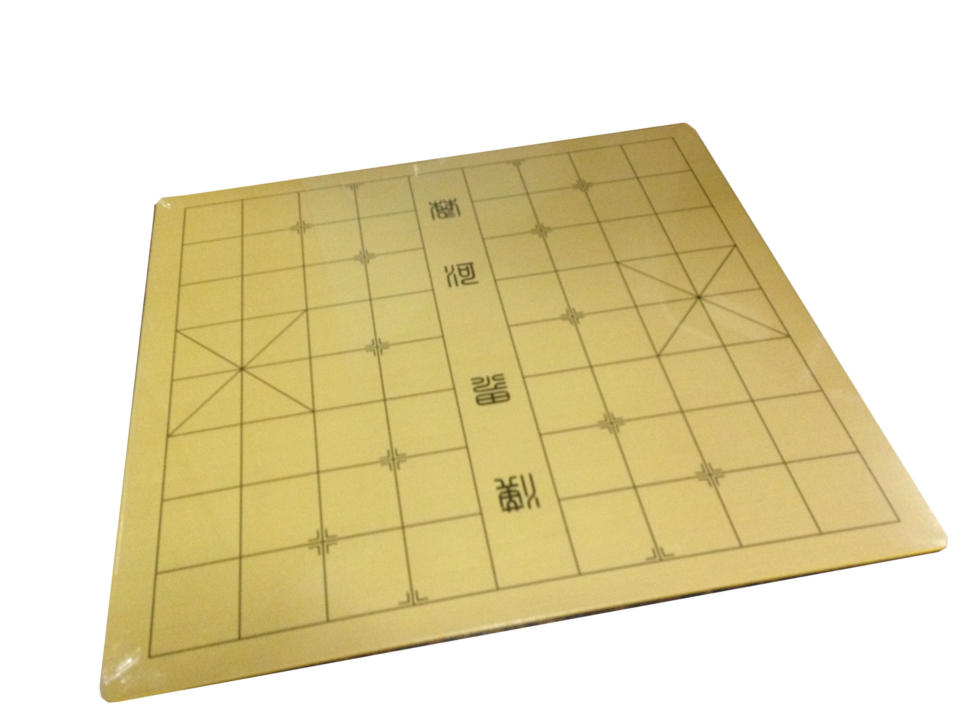 กระดานหมากรุกจีนกระดานไม้ไผ่พร้อมตัวหมากขนาด4.8 cm.ไม้เบิร์ชเบอร์#50