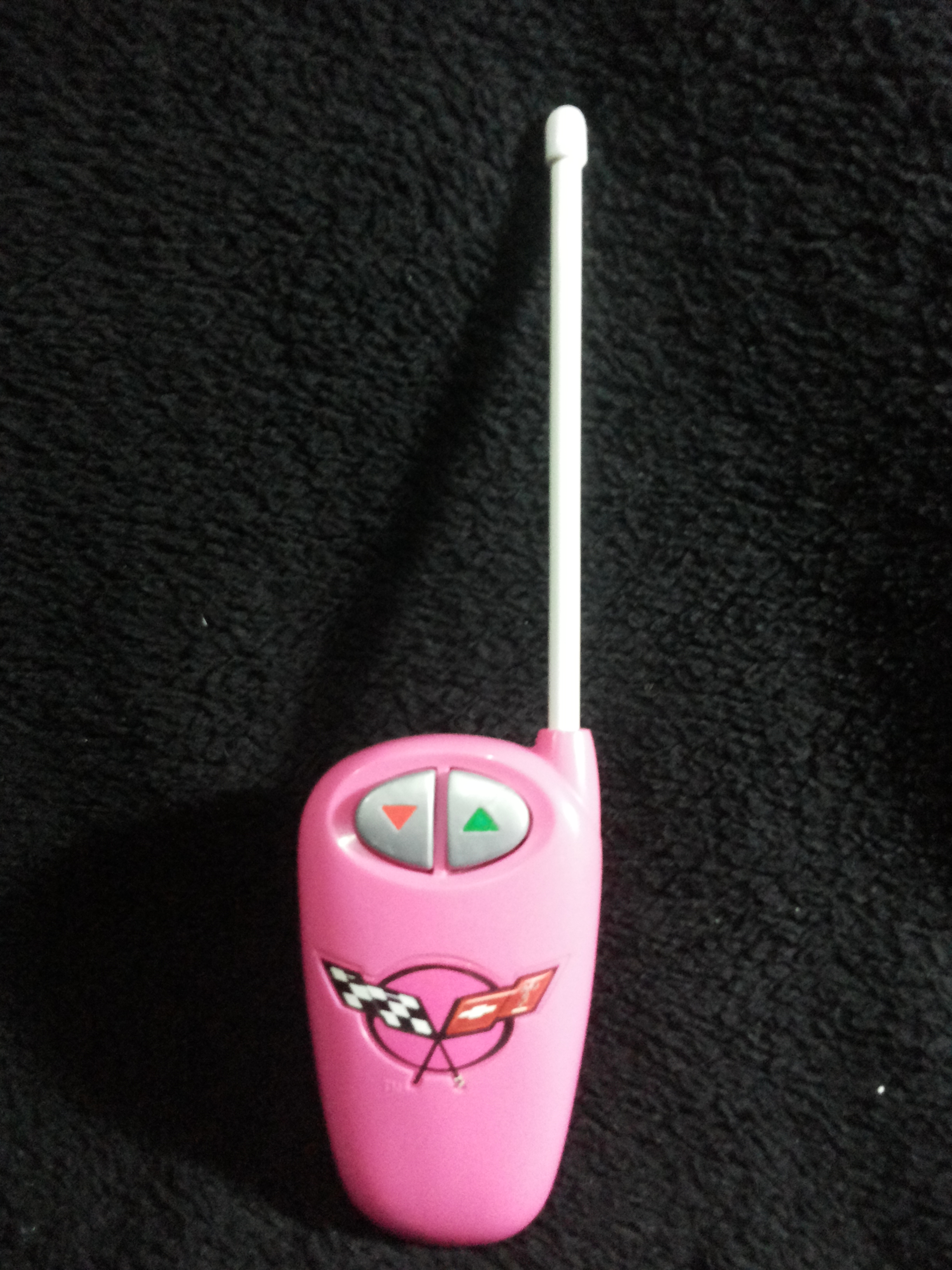 Barbie Light Pink Corvette Convertible Car รถบังคับวิทยุของบาร์บี้แท้มือสองสภาพดีมาก