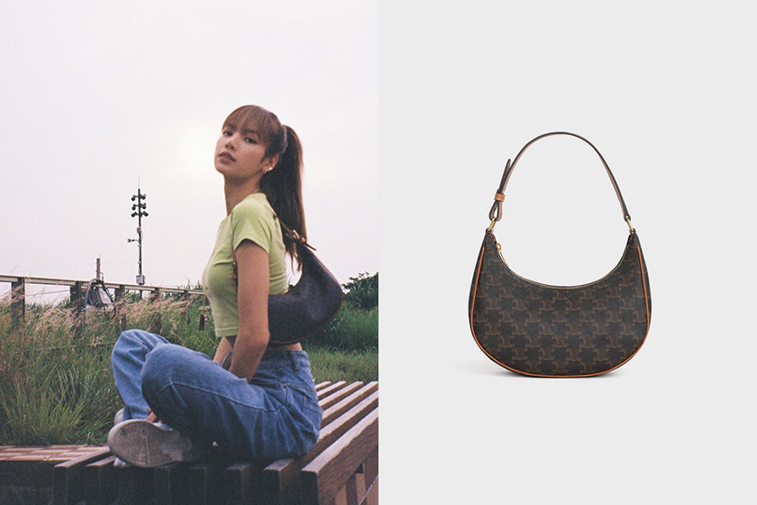 CELINE SHOULDER BAG VIP GIFT WITH PURCHASE (GWP) AVA BAG IN SMOOTH CALFSKIN พรีเมี่ยมกิ๊ฟ Limited Edition จาก CELINE HAUTE PARFUME DUTYFREE COUNTER วัสดุหนังสังเคราะห์เรียบสวย ดีไซน์สวยหรูฮิตสุดในเกาหลี! หนังสวยอยู่ทรงกันน้ำ เปิดปิดด้วยซิปแบรนด์ ภายในโล่ง