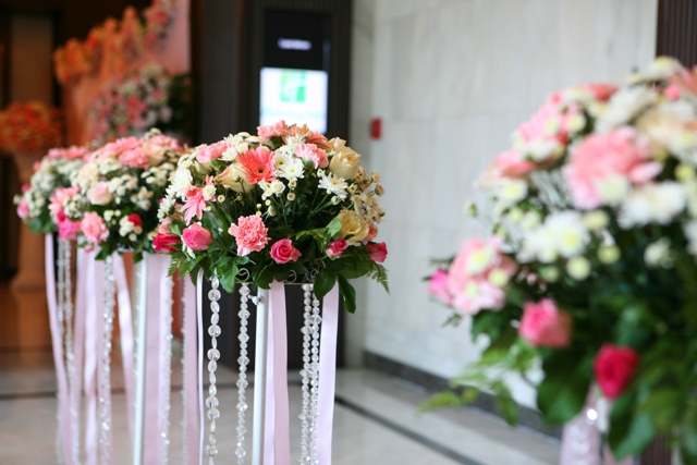 งานแต่งงานโทนขาว-ชมพู1.