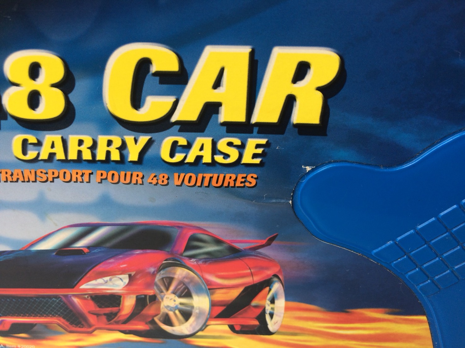 ็Hot Wheels 48 Car Carry Case กล่องใส่รถเหล็ก 48 คันมือสองสภาพดีค่ะ