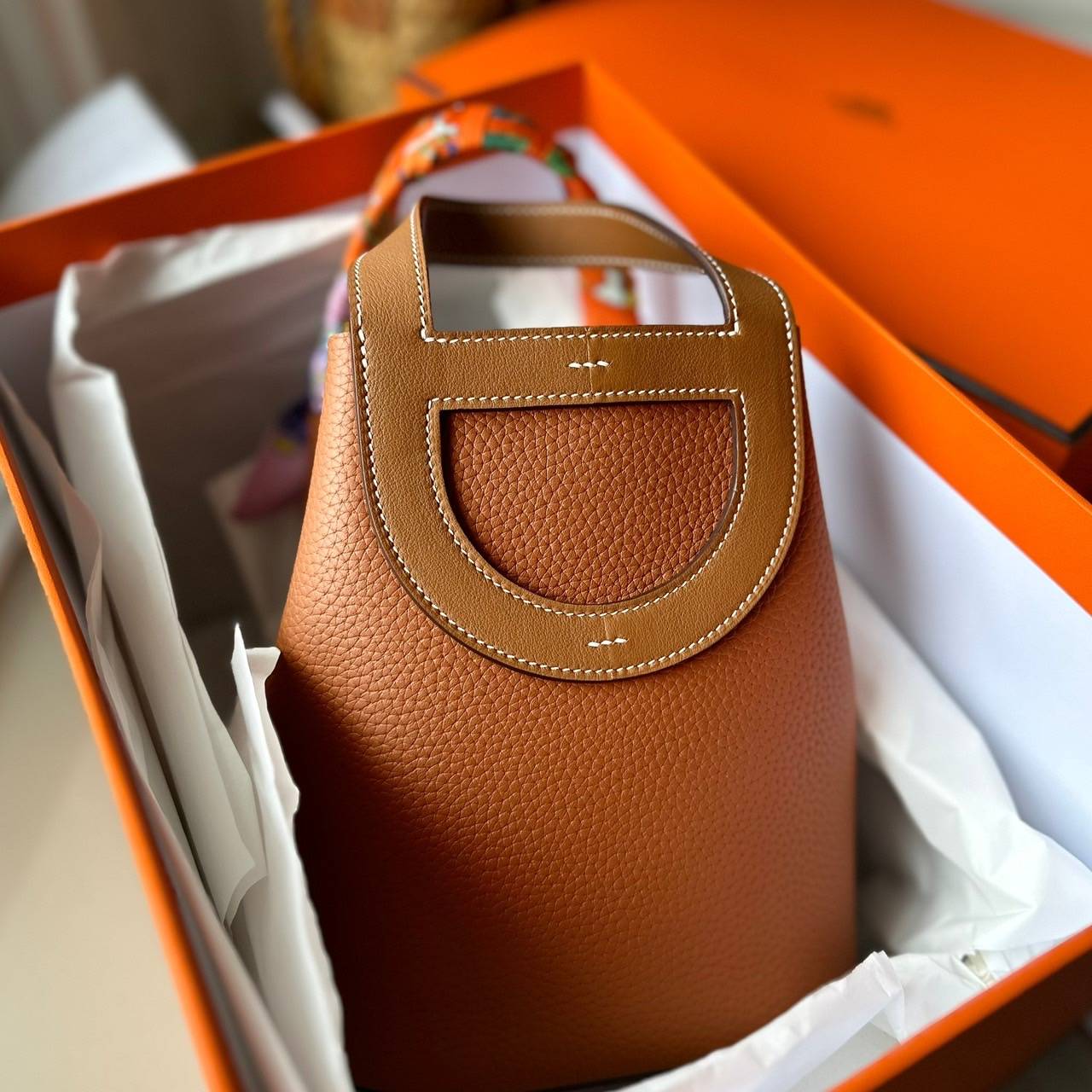 TOP VIP | HERMES IN THE LOOP IN TOGO LEATHER in full handmade special order กระเป๋าแอเมสเกรดเทียบแท้ หนังแท้ เกรดดารา ทำมือปราณีต เกรดงานดีสุด