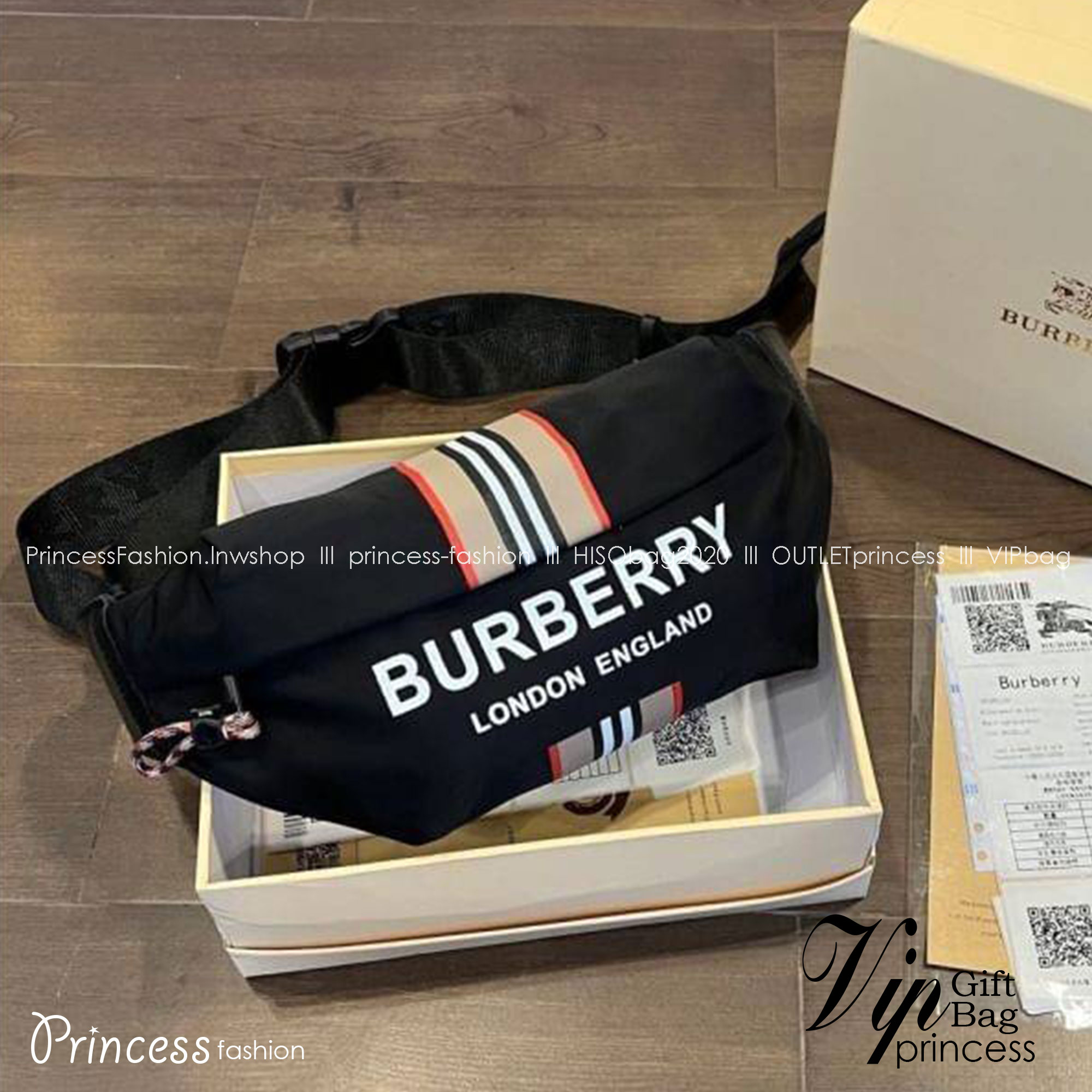 BURBERRY Belt Bag / Burberry Vintage Check Sonny Belt Bag / BURBERRY FRAGRANCES BELT BAG กระเป๋าคาดเอว คาดอกแบบ UNISEX ใช้ได้ทุกเพศ ลายวินเทจตามแบบฉบับของแบรนด์ เปิดปิดด้วยซิปยาว ใส่มือถือได้ทุกรุ่น รีบช้อป พร้อมอุปกรณ์ครบชุด ห้ามพลาด!