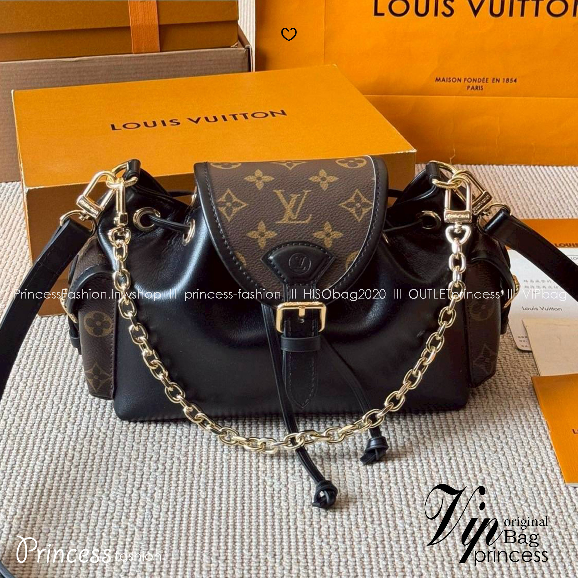 LV Odyssee bag Monogram Canvas กระเป๋าสะพายดีไซน์ใหม่งานหนังแคนวาสแท้ คอลเลกชันประจำฤดูกาล Pre-Fall 2025 ออกแบบมาเพื่อเชิดชูมรดกล้ำค่าที่สืบทอดจากรุ่นสู่รุ่น