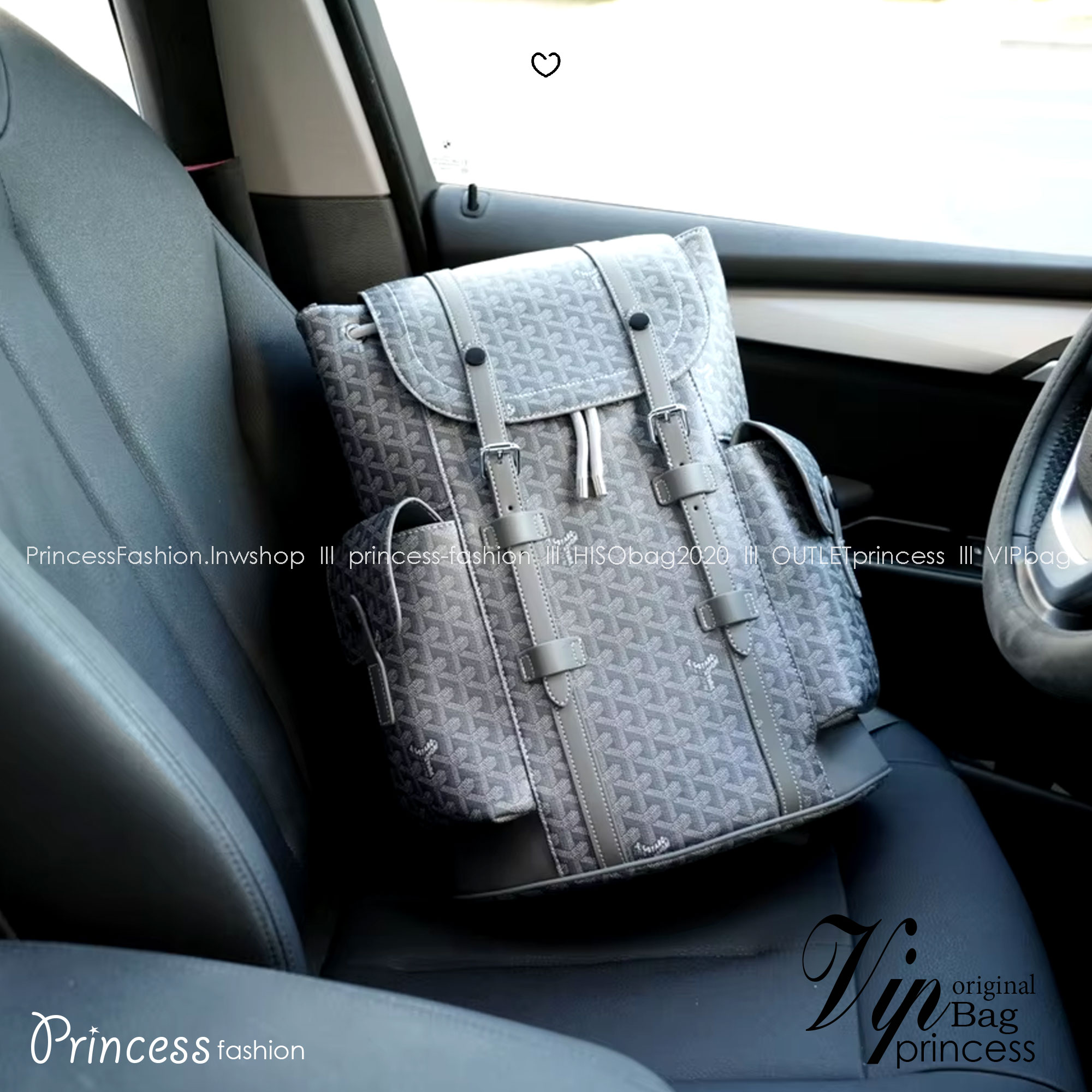 Goyard Backpack Bag Large Size กระเป๋าเป้ใบใหญ่ ดีไซน์สวยคลาสสิกเป็นเอกลักษณ์ ใช้ได้ทั้งหนุ่มๆและสาวๆ ตกแต่งลวดลายโลโก้แบรนด์เรียบหรู ภายในจุของได้เยอะมาก ใหญ่จริง!! ใบนี้คุ้มค่าราคามากๆ ทั้งดีไซน์และฟังก์ชั่นการใช้งาน ตอบโจทย์แน่นอน จะใส่เสื้อผ้าสำหรับ s