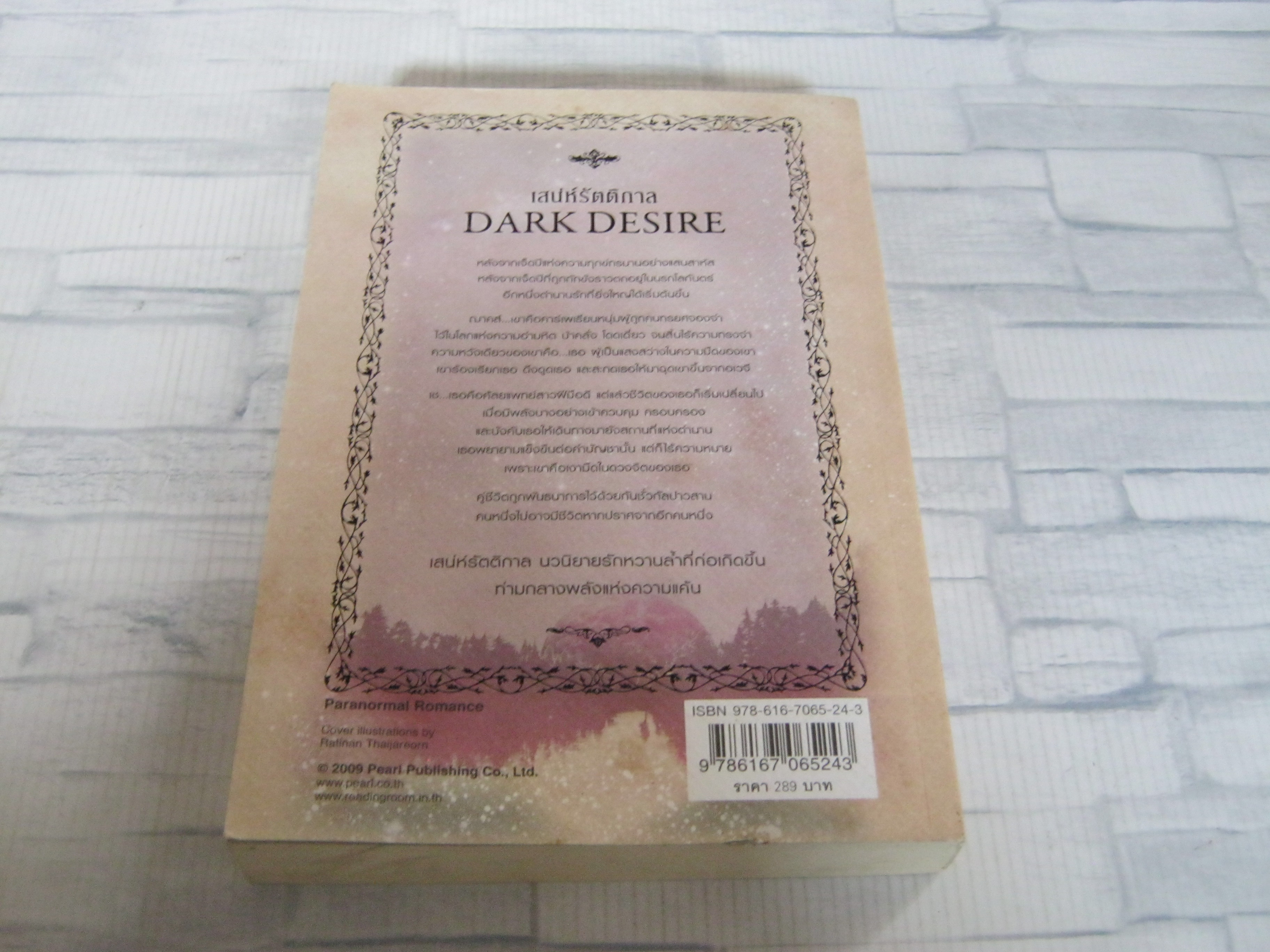 เสน่ห์รัตติกาล (Dark Desire) คริสติน ฟีแฮน เขียน วันรวี แปล