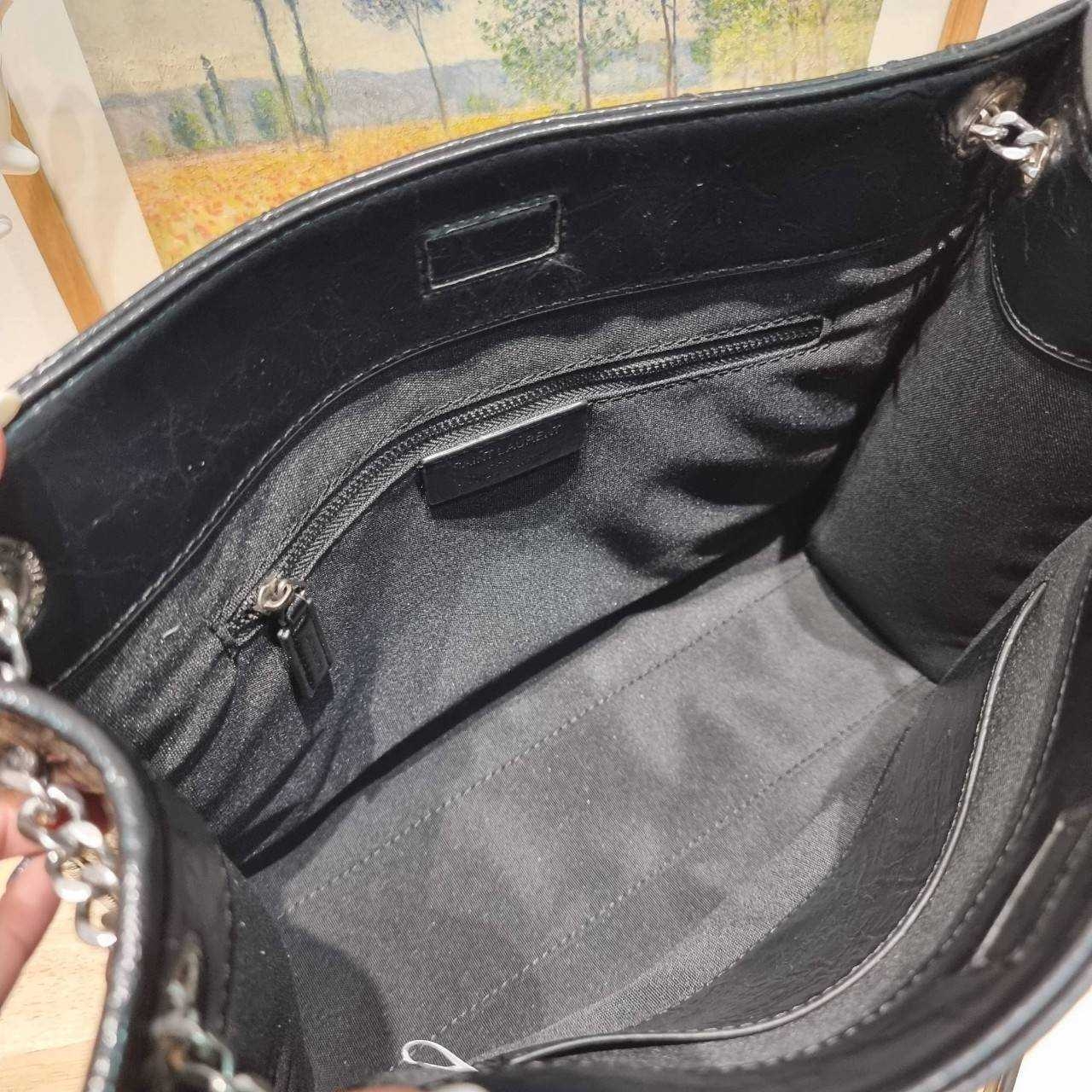 Ysl niki tote bag กระเป๋าสะพายไหล่ทรงโท้ทใบใหญ่ เกรดออริ 1:1 ใช้งานต่างประเทศได้