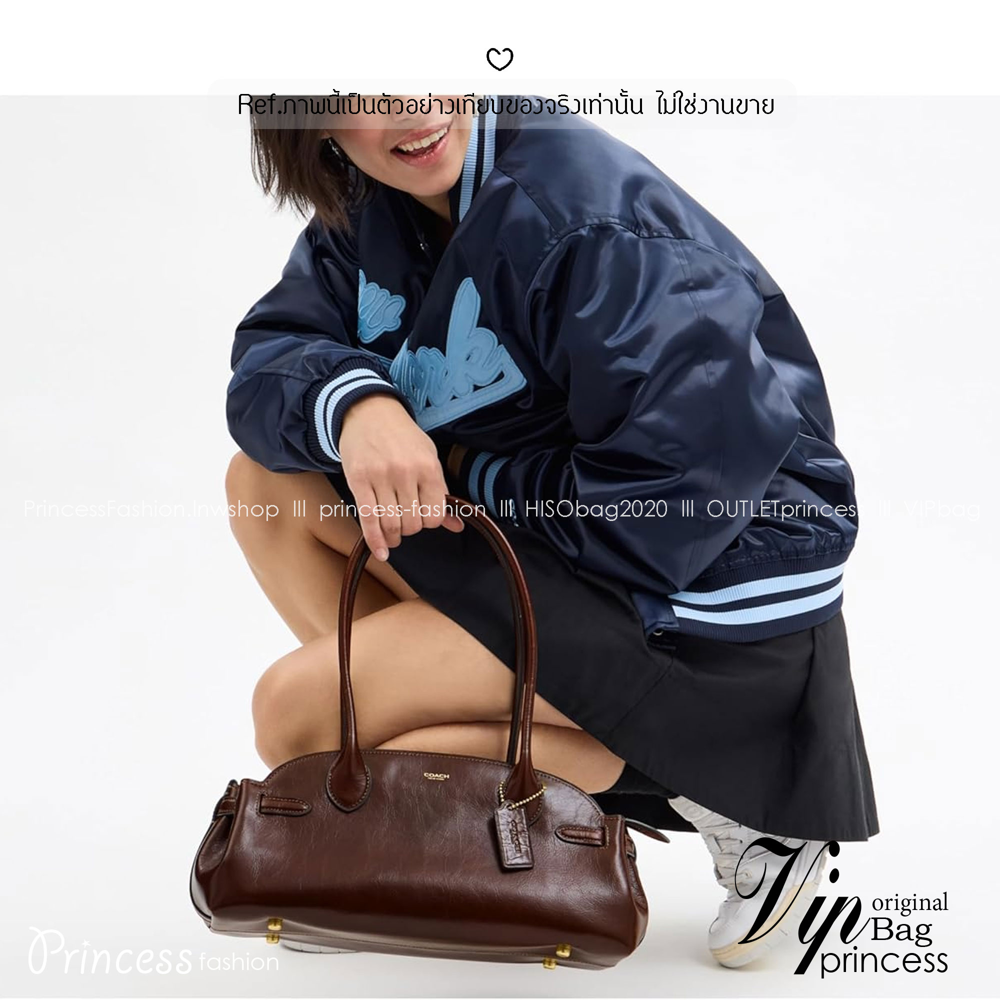 ORI หนังแท้ | Coach Empire carryall bag กระเป๋าสะพายทรงโฮโบ รุ่นใหม่ล่าสุดมาแรงมากๆ จึ้งสุดๆ ดีไซน์เฉี่ยว เก๋ สะพายไปคาเฟ่ ไปเที่ยวถ่ายรูปสวยๆ คือเหมาะสุดๆ