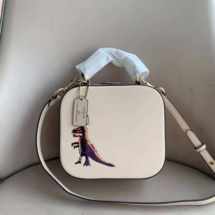 COACH X JEAN-MICHEL BASQUIAT SQUARE BAG