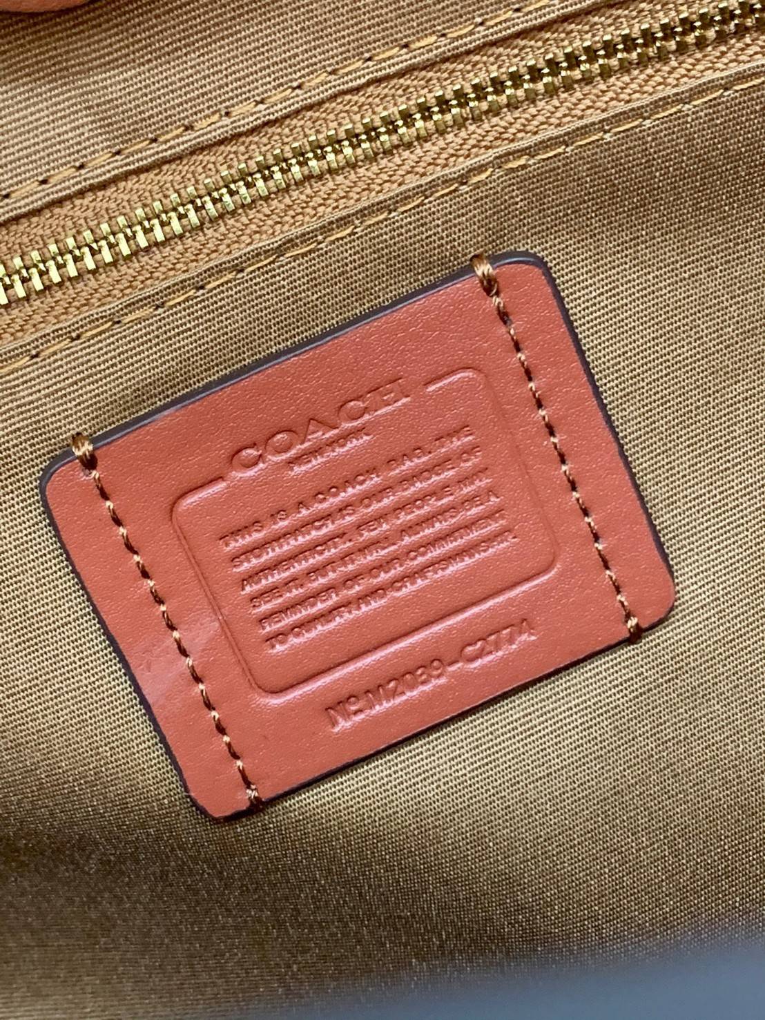 COACH Garden Embroidery women's square tote bag LIMITED EDITION COACH X HBC COLLECTION