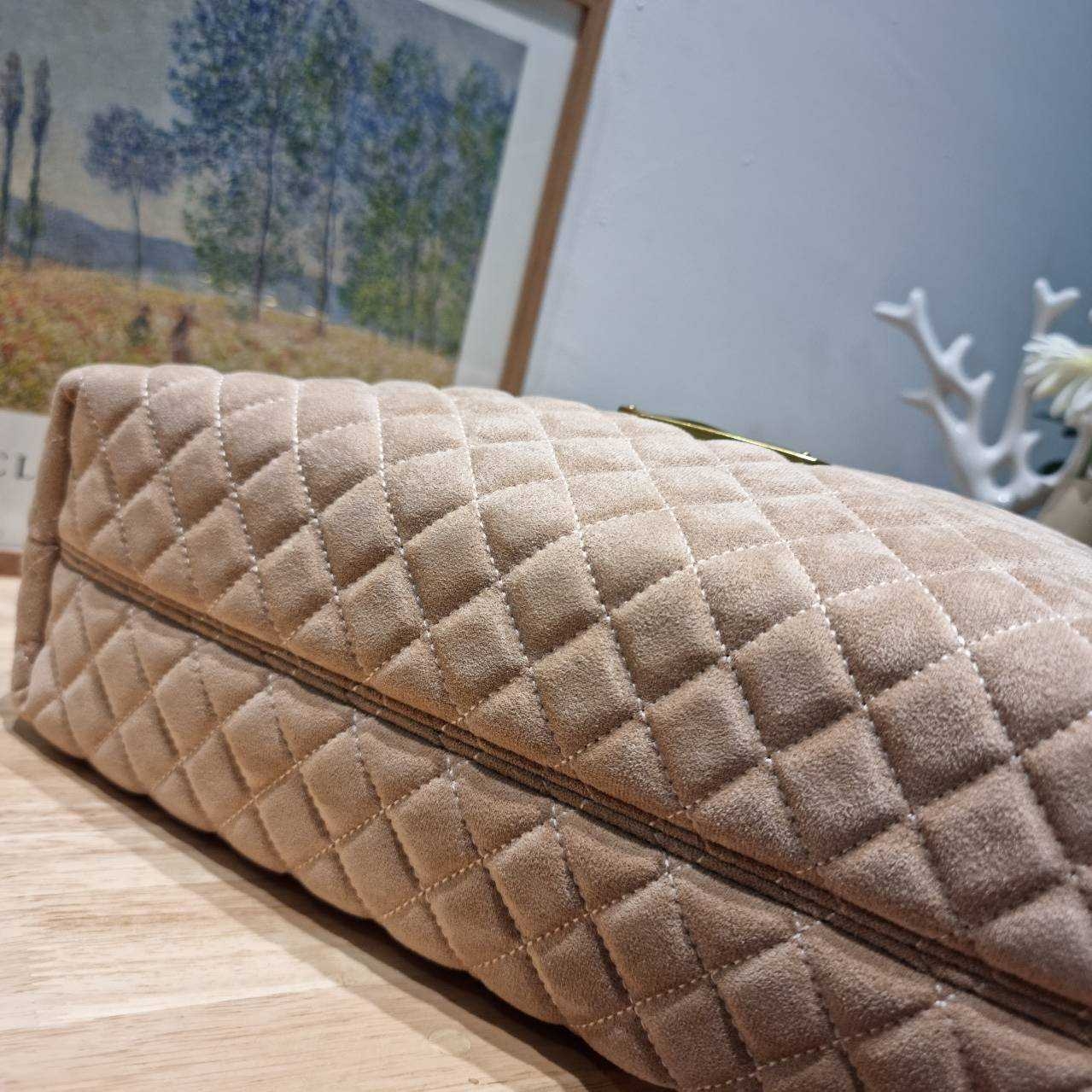 YSL ICARE MAXI SHOPPING BAG / YSL tote bag กระเป๋าใบใหญ่ทรงโท้ท รุ่นผ้ากำมะหยี่ เกรดออริ 1:1 ใช้งานต่างประเทศได้