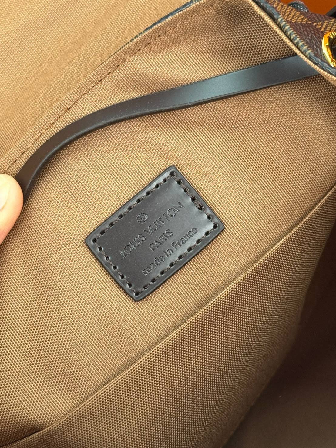 ORI หนังแท้ | LV Odyssee bag Damier Canvas กระเป๋าสะพายดีไซน์ใหม่ คอลเลกชันประจำฤดูกาล Pre-Fall 2025 ออกแบบมาเพื่อเชิดชูมรดกล้ำค่าที่สืบทอดจากรุ่นสู่รุ่น ดีไซน์ทันสมัยใช้งานได้ทุกวัน