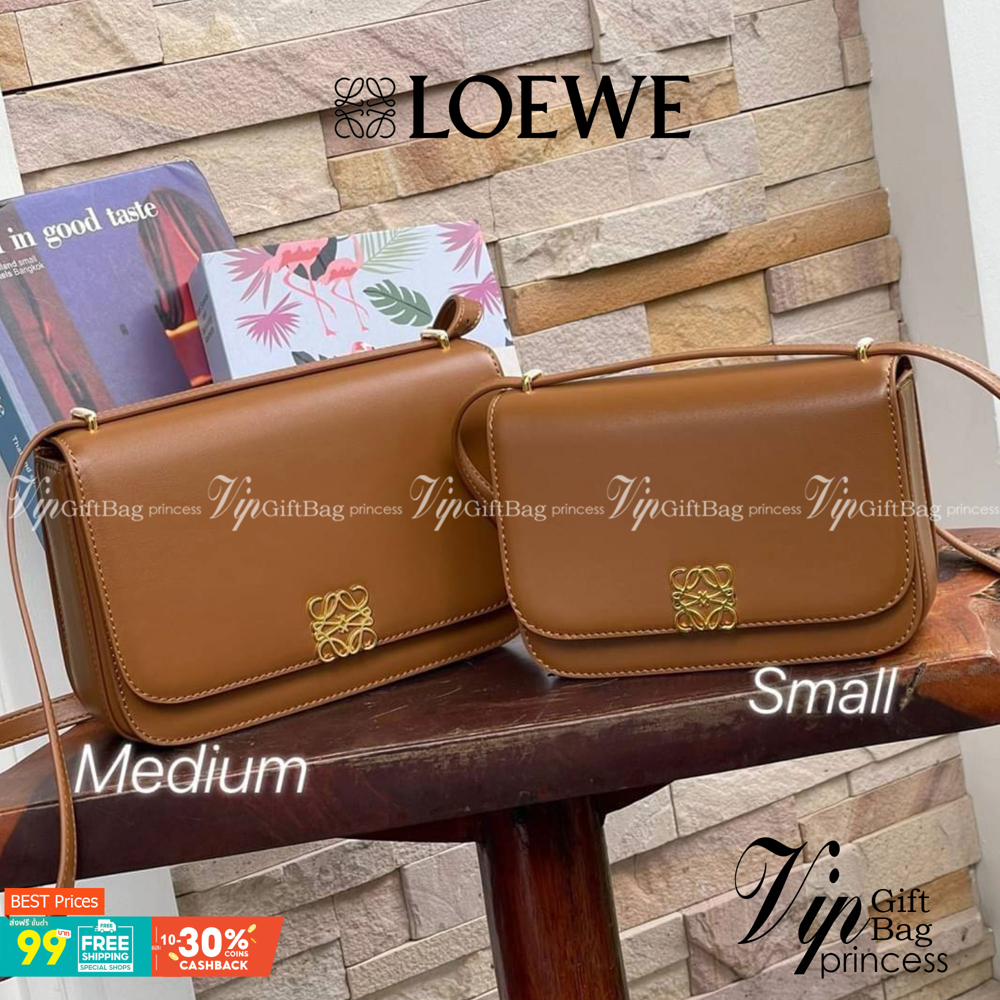 small : LOEWE Goya anagram small leather shoulder bag มาทำความรู้จักทุกดีเทลของ กระเป๋า GOYA ไอเท็มใบใหม่ล่าสุดจาก Loewe ด้วยรูปทรงกล่องอันคลาสสิกที่มาพร้อมรายละเอียดอันน่าค้นหา ด้วยรูปทรงบ็อกสุดคลาสสิก พร้อมโครงสร้างที่กะทัดรัดเปี่ยมไปด้วยสเน่ห์น่าค้นหา 