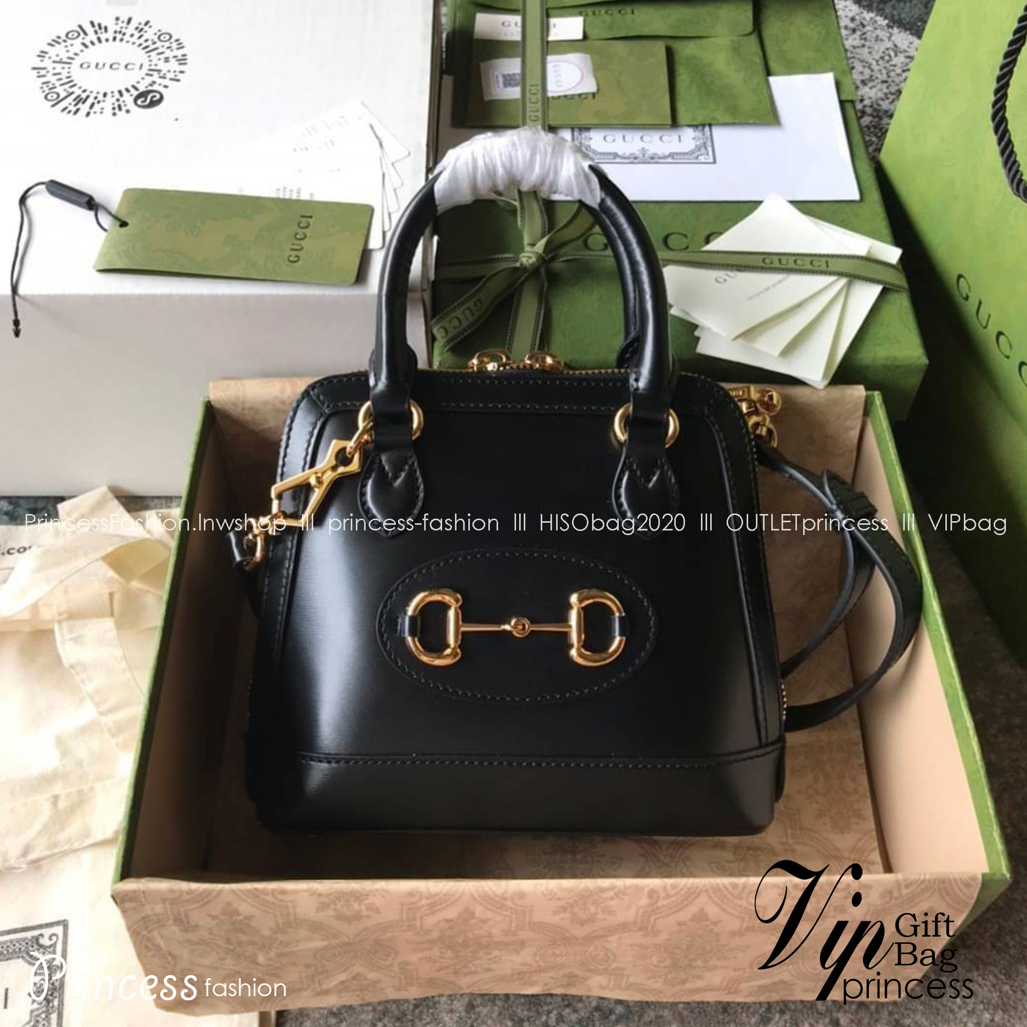 Gucci Horsebit 1955 mini top handle bag เกรดเทพออริจินอล 1:1 หนังแท้ สวยงามทรงเป๊ะ ภาพสินค้าถ่ายจากงานขายจริง ใช้งานต่างประเทศได้