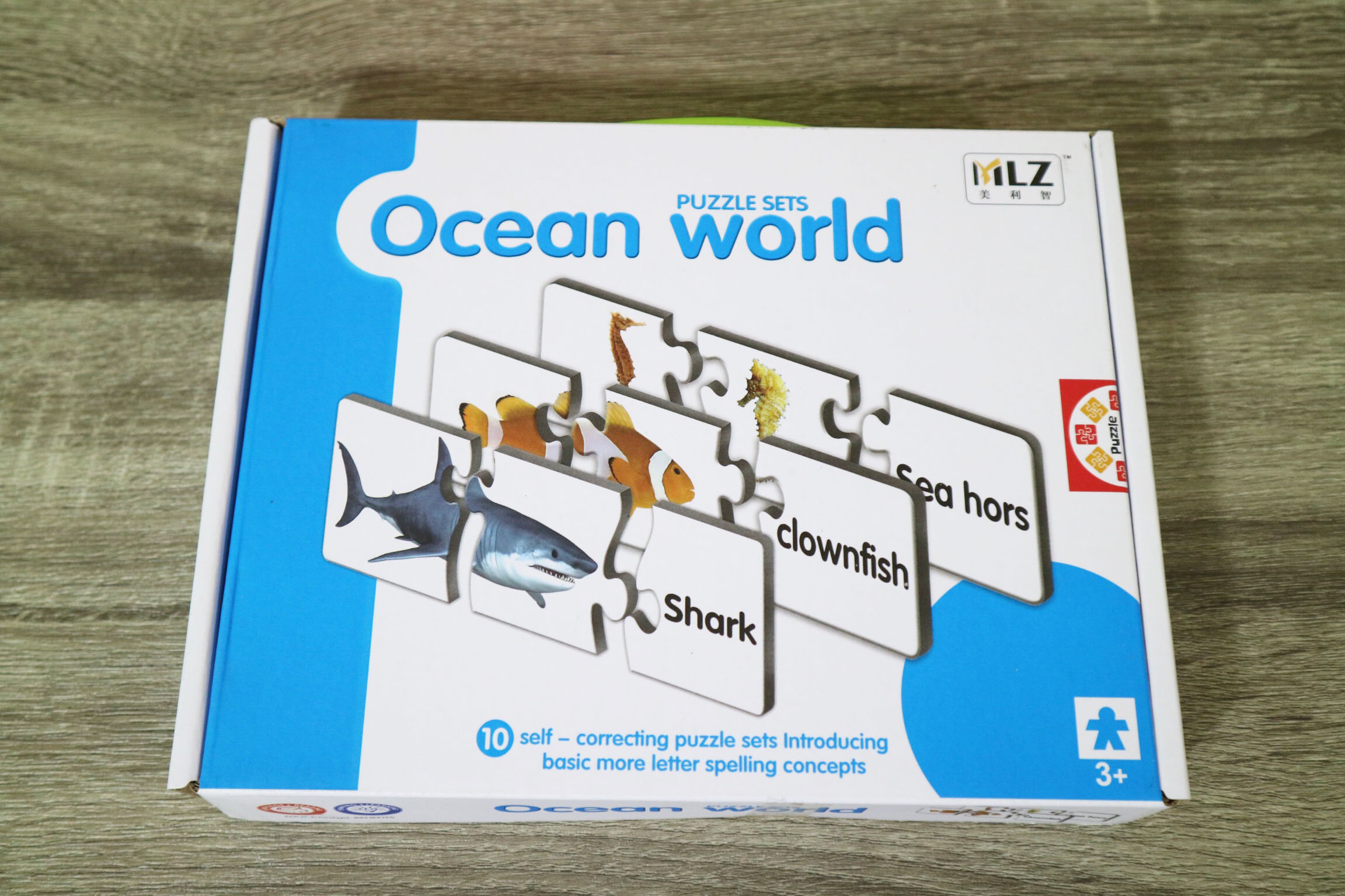 จิ๊กซอต่อคำศัพท์หมวดโลกใต้ทะเล(Ocean world)