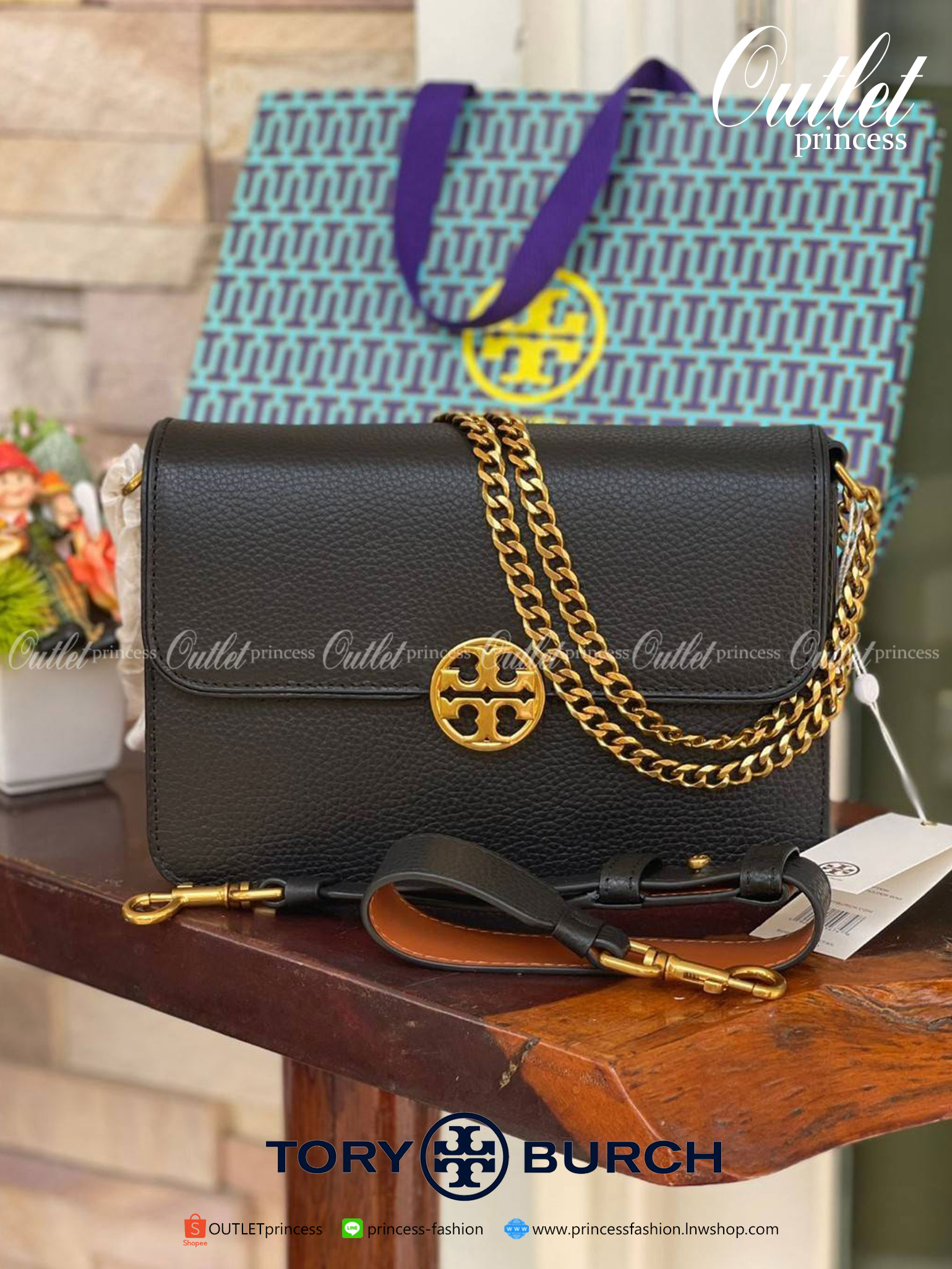 Tory burch description chelsea shoulder bag กระเป๋าที่ใช้เป็น Everyday Bag