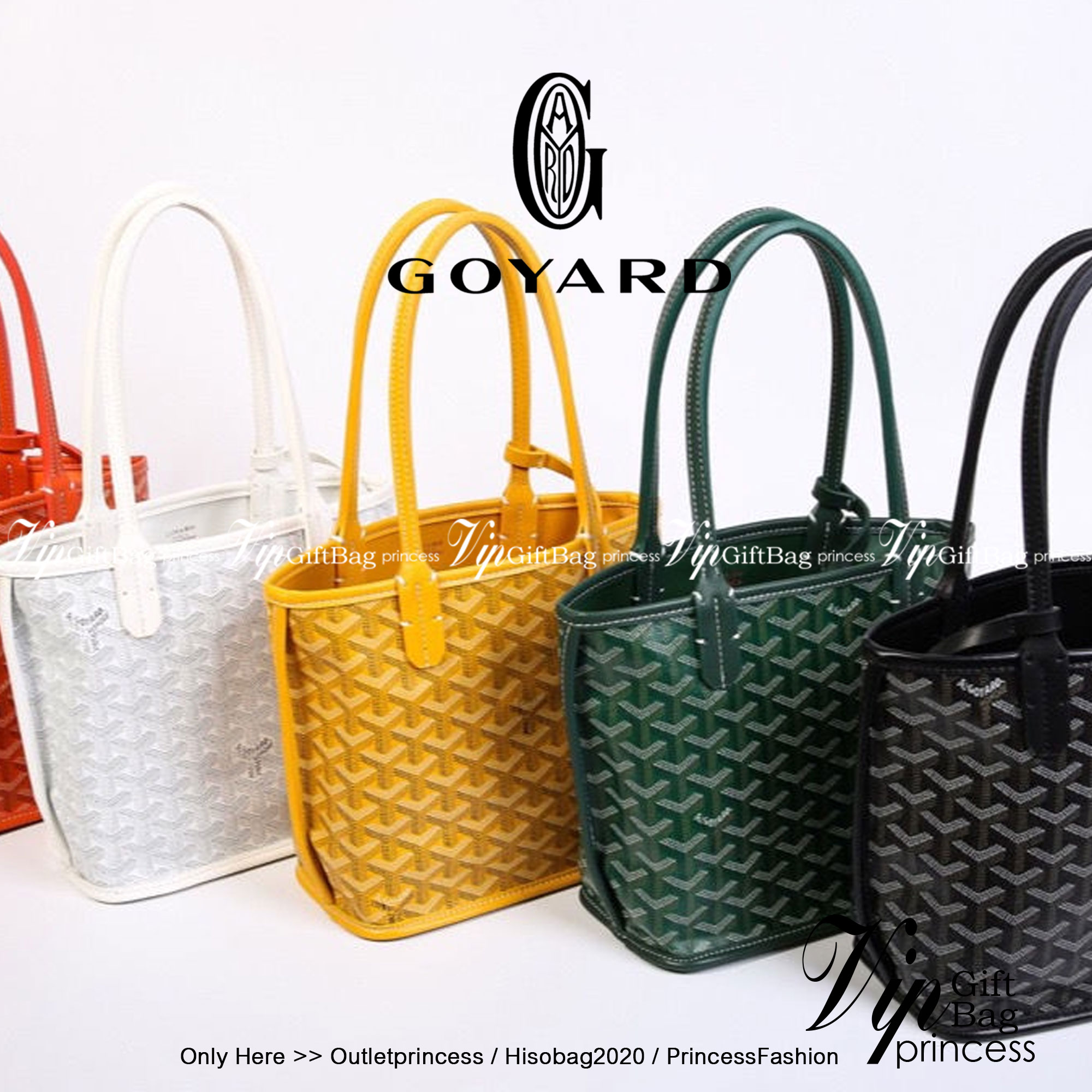 ori GOYARD saint louis mini tote reversible bag / GOYARD ANJOU TOTE MINI กระเป๋าทรงโท้ตมินิ ใช้ได้สองด้านเป็นหนังแท้เกรดดีทั้งใบ ทำให้การใช้งานได้ทนทานกว่า พิมพ์ลายคมชัด ขนาดกำลังน่ารัก ภายในโล่งกว้าง ใส่ของได้เยอะพอสมควรเลยค่ะ ดีไซน์ทรงสวยน่าใช้ แค่ถ