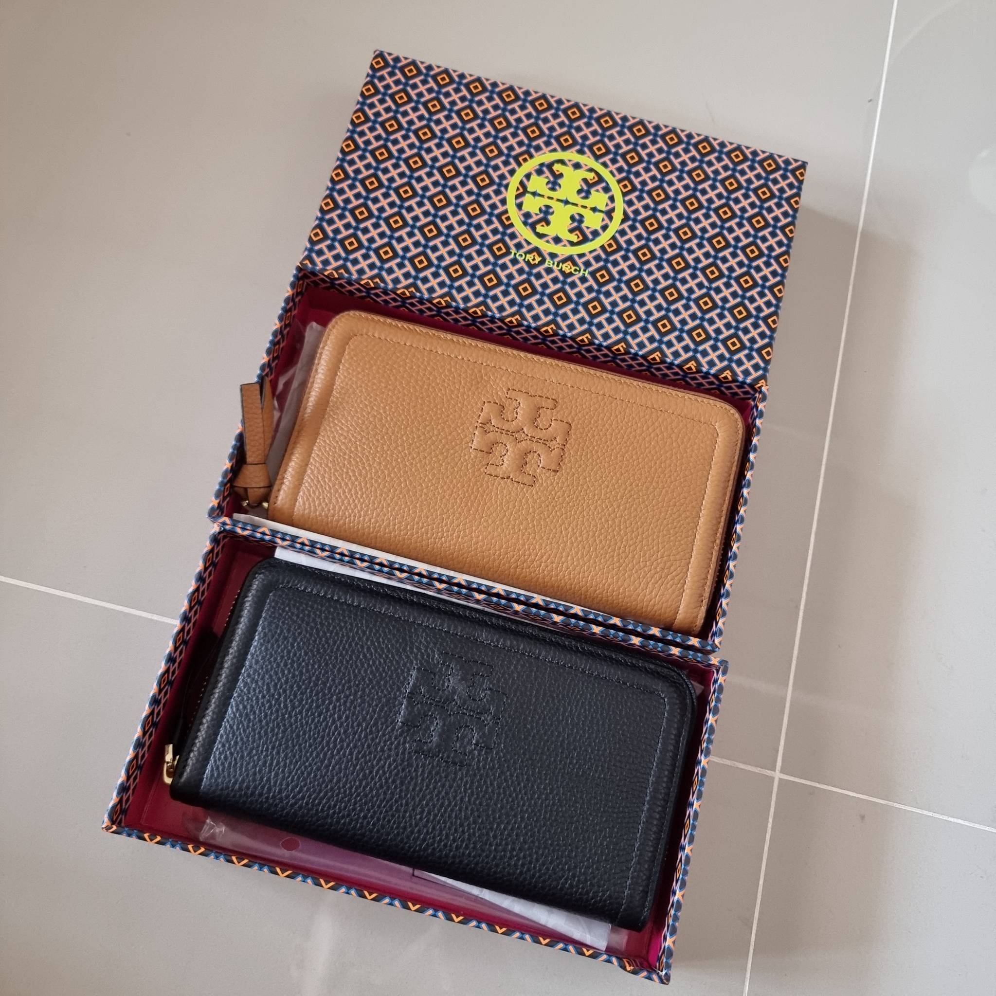 TORY BURCH THEA MULTI GUSSET ZIP CONTINENTAL WALLET กระเป๋าสตางค์ใบยาวเบสท์เซลเลอร์ ขนาดกำลังพอเหมาะ ดีไซน์เรียบหรู