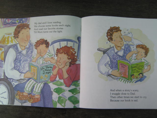 I love you, DAD หนังสือเสริมพัฒนาการเด็ก 2 ภาษาด้านความรักระหว่างพ่อกับลูกค่ะ (มือสอง)