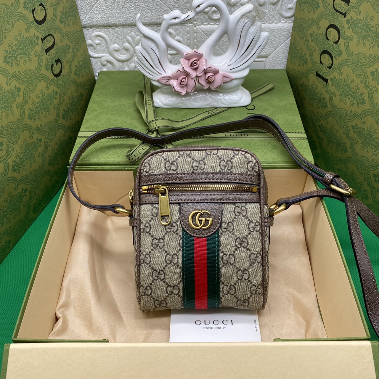 หนังแท้ GUCCI Ophidia GG shoulder bag พร้อมส่งที่ไทย