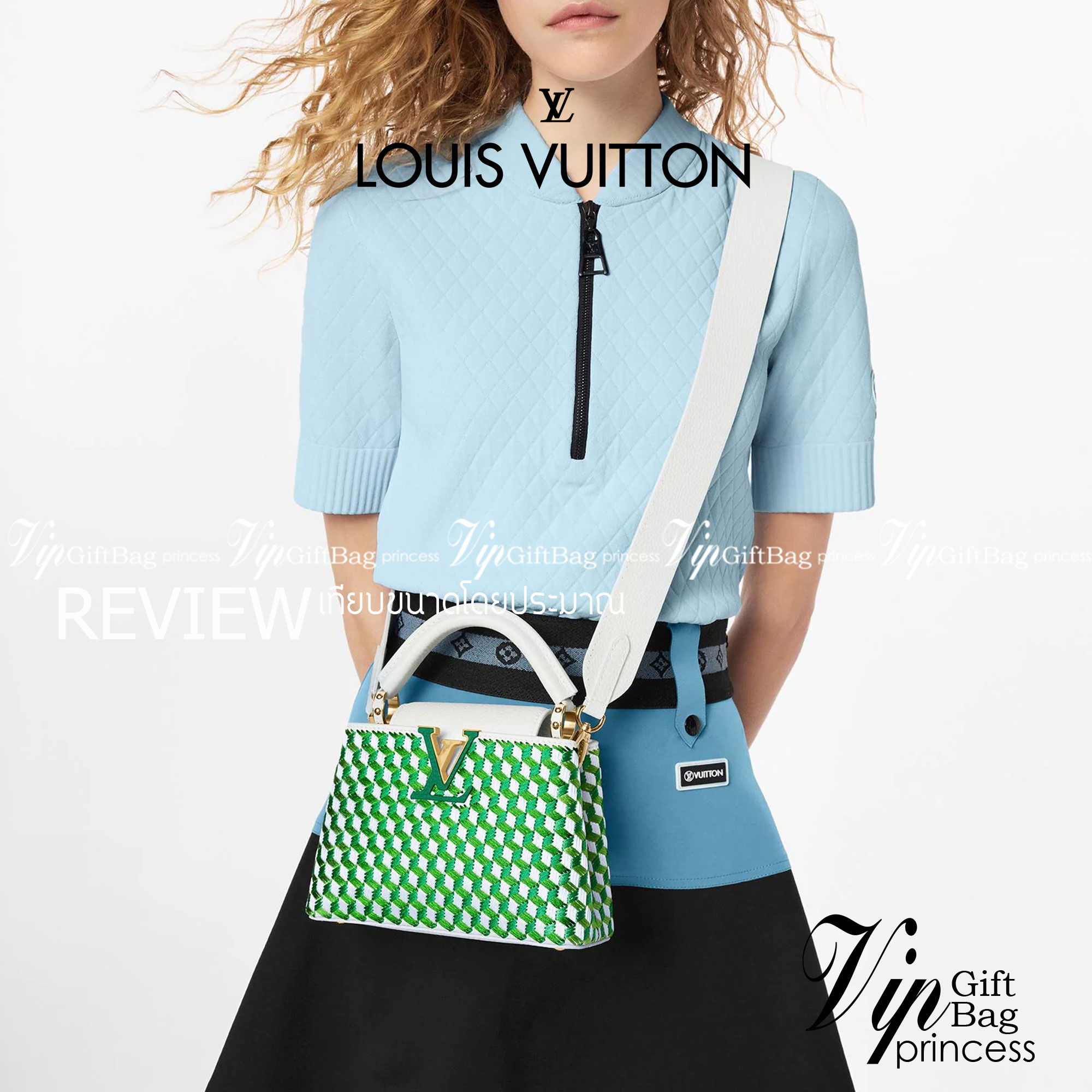 LV capucines top handle สีเขียวเหนี่ยวทรัพย์ที่สุดของความสวยในราคาเบาๆ กระเป๋าถือสุดหรู ดีไซน์ทรงคลาสสิค พร้อมลวดลายหรูหรา มาพร้อมหูจับในตัว ด้วยรูปทรงวินเทจ สัมผัสดี ขับผิว ทำให้ไอเท็มนี้สะกดทุกสายตาจริงๆ พร้อมส่งครบ box set ในราคาที่คุ้มที่สุด จัดเถอะค่