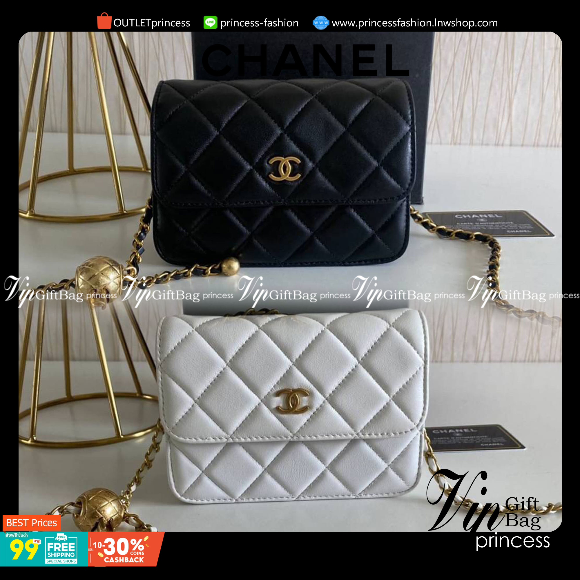 VIP GIFT 】หนังแกะแท้ CHANEL lambskin small shoulder bag with chain เรียบหรู ดูดี ดีไซน์สุดคลาสสิค ใช้ออกงานได้เลย มีสายโซ่อะไหล่ทองรมควันอย่างลงตัว ไอเท็มแนะนำพร้อมส่งที่ไทยราคาสุดคุ้มห้ามพลาดค่ะ!