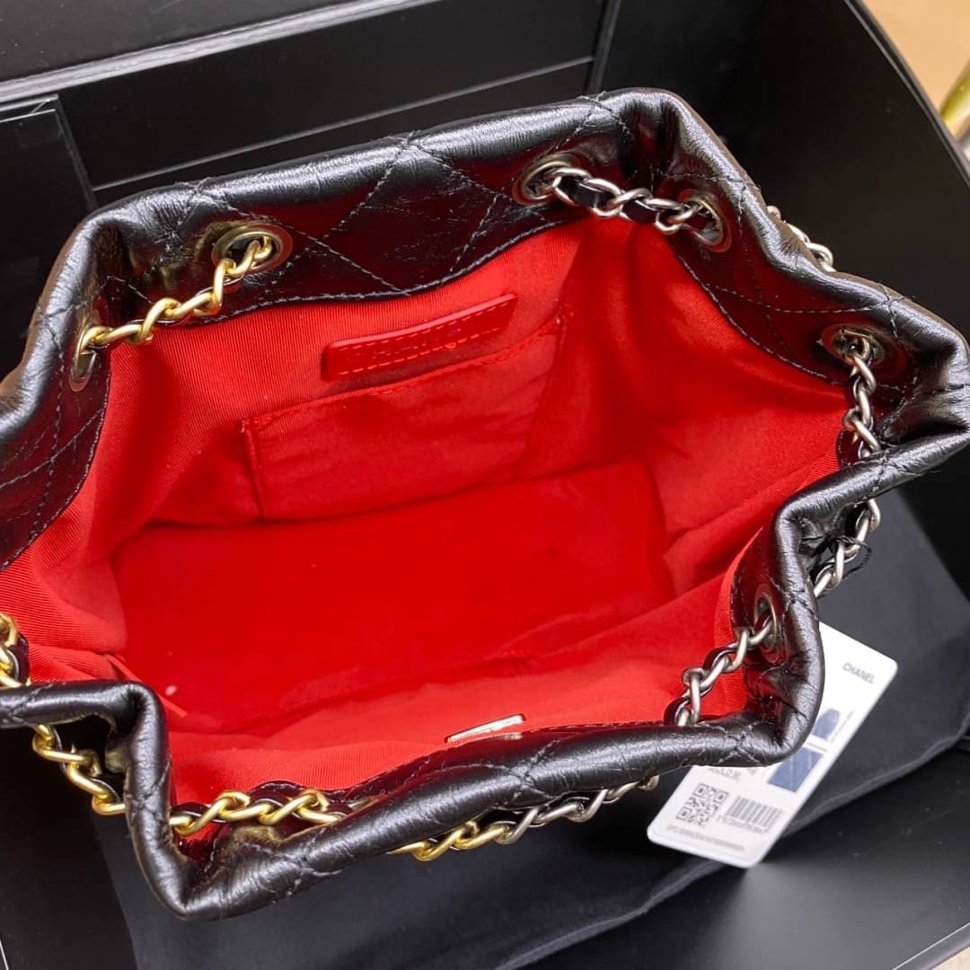 Chanel gabrielle backpack เกรดออริ 1:1 ใช้งาน ตปท ได้ กระเป๋าเป้ ดีไซน์หรูคลาสสิค สายสะพายในตัวรูดปากกระเป๋าเก็บทรงได้