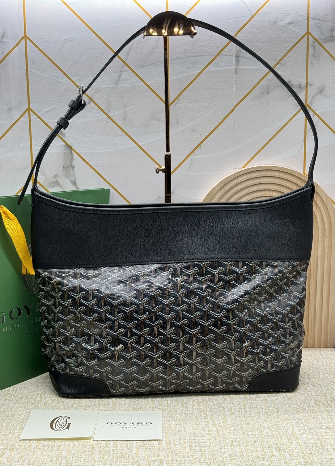 พร้อมส่ง 5 สี Goyard Grenadine Hobo Top Zipper Closure / Goyard Hobo Bag กระเป๋าสะพายทรงโฮโบใบใหญ่ 🧡 เกรดท็อปออริจินอล 1:1 สลับแท้ ใช้งานต่างประเทศได้