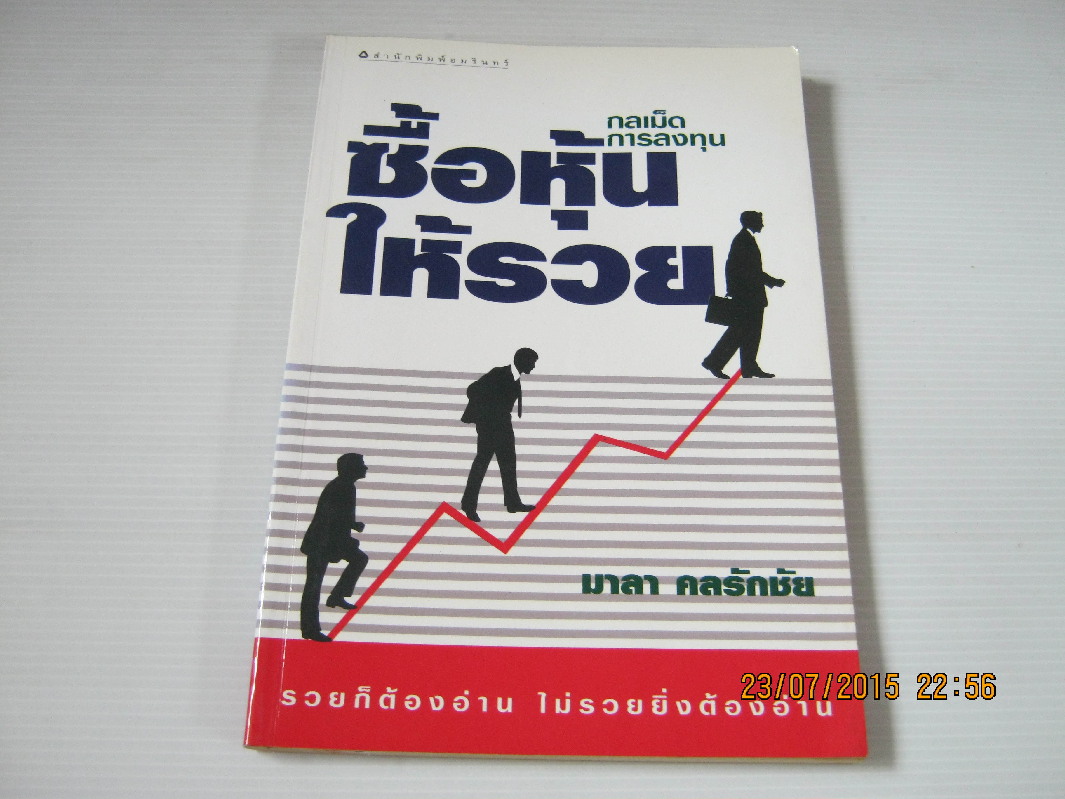 กลเม็ดการลงทุน ซื้อหุ้นให้รวย มาลา คลรักชัย เขียน***สินค้าหมด***