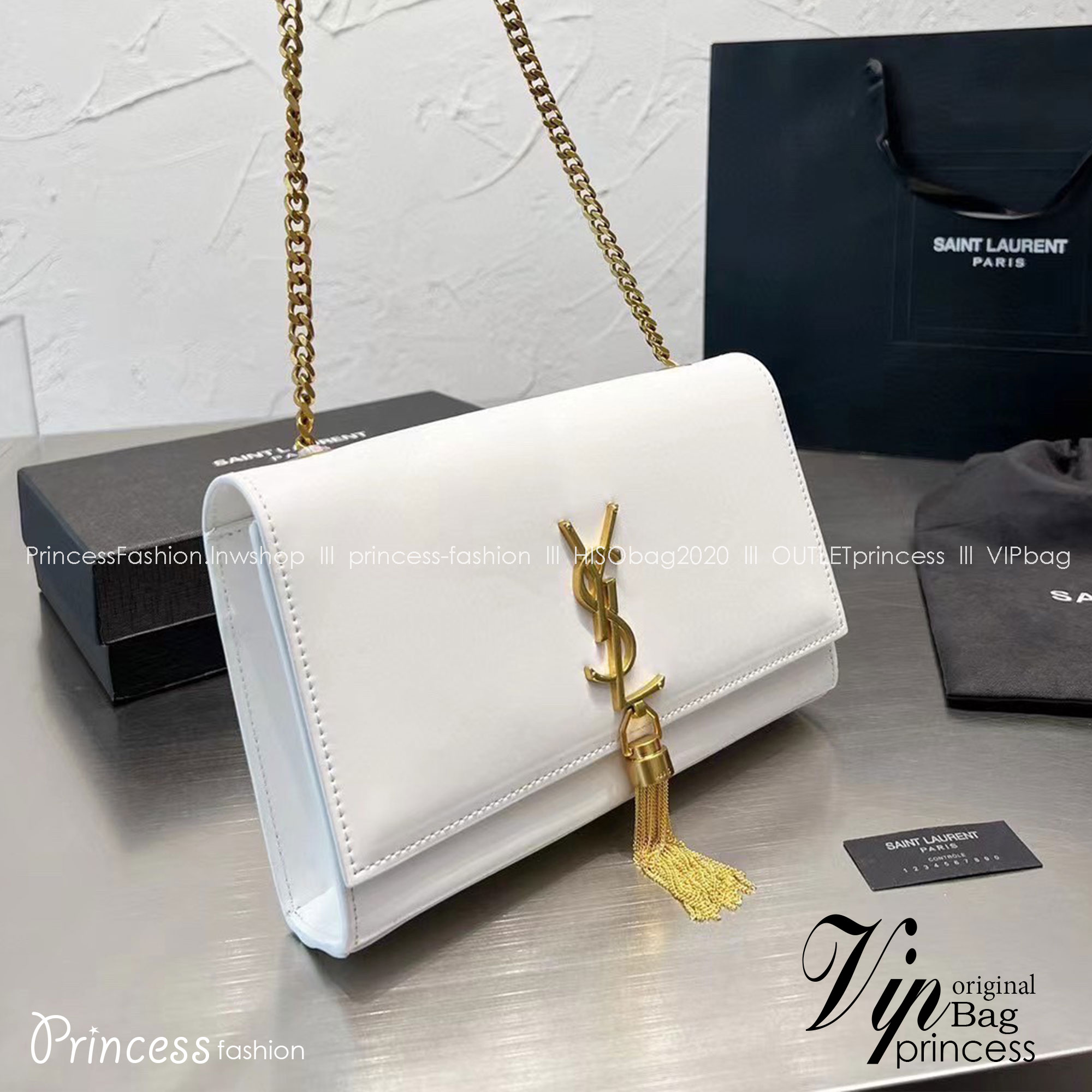 YSL Kate Tassel Shoulder Bag / YSL BAG พร้อมส่ง 6 สี กระเป๋าสะพายแบรนด์หรู รุ่นฮิตลอดกาล งานสวยดูดีมีระดับ ปั้มทุกจุด งานหนังเรียบสวยมากๆ