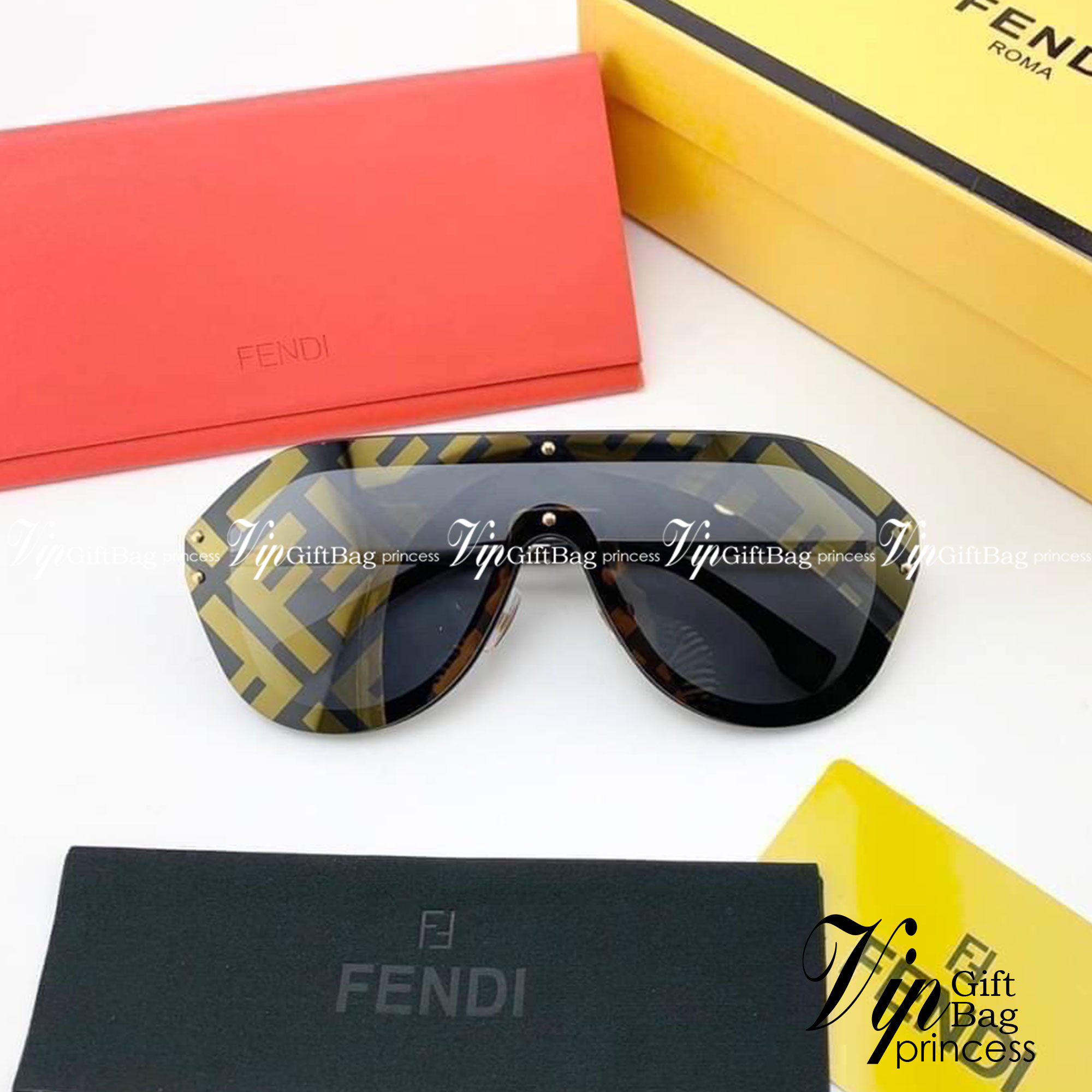FENDI SUNGLASSES แว่นตาเฟนดิ เกรดออริจินอล 1:1 งานสวยสุด คุณภาพดี Hi-quality กันแดดเต็มประสิทธิภาพ UV400 ภาพถ่ายจากสินค้าจริง มาพร้อมกล่อง Full set box พร้อมส่งที่ไทย ใช้งานต่างประเทศได้