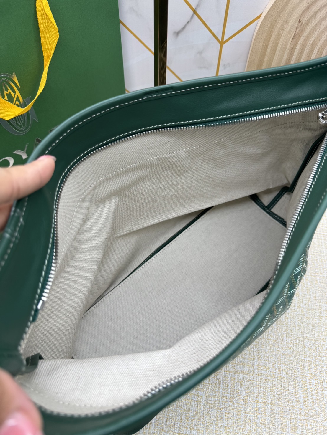 พร้อมส่ง 5 สี Goyard Grenadine Hobo Top Zipper Closure / Goyard Hobo Bag กระเป๋าสะพายทรงโฮโบใบใหญ่ 🧡 เกรดท็อปออริจินอล 1:1 สลับแท้ ใช้งานต่างประเทศได้