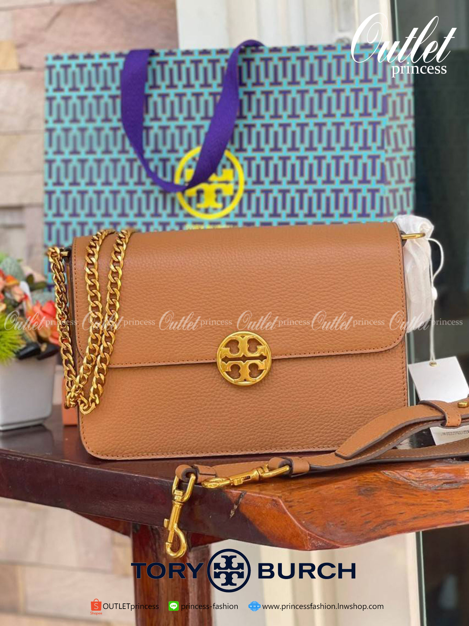 Tory burch description chelsea shoulder bag กระเป๋าที่ใช้เป็น Everyday Bag