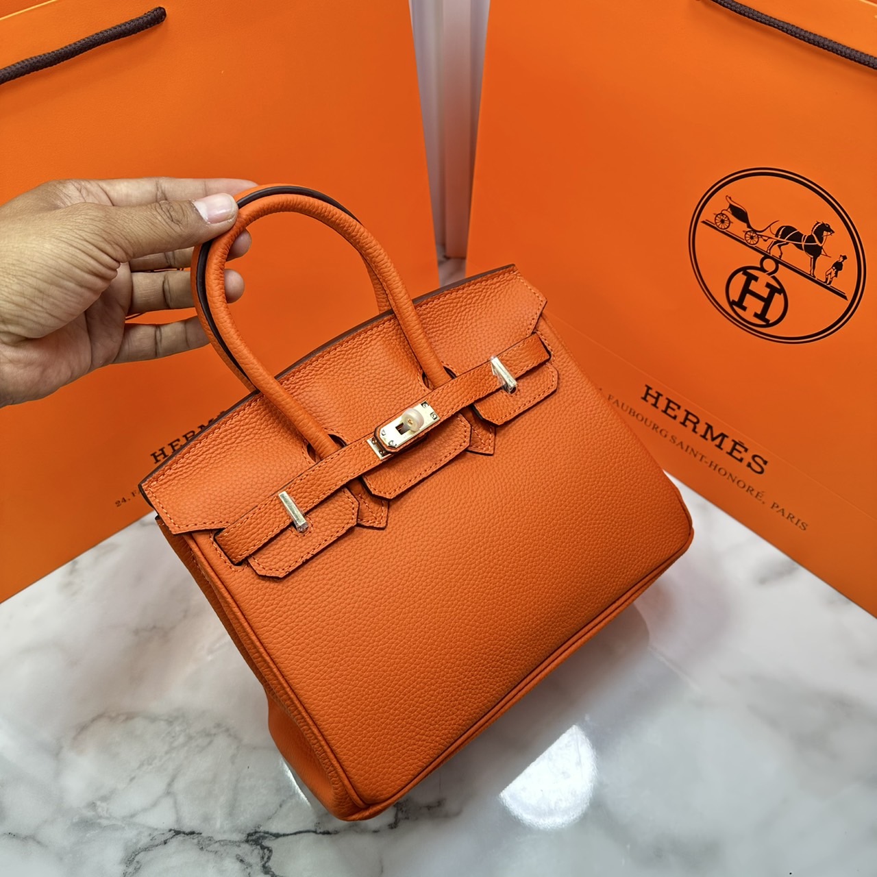 ORI หนังแท้ | Hermes Birkin 25 / Birkin 30 กระเป๋าสะพายที่สุดแห่งหรูหราลัคชู นิยามของความสง่างามเหนือกาลเวลา แบรนด์เนมในฝัน งดงามดั่งเจ้าหญิง