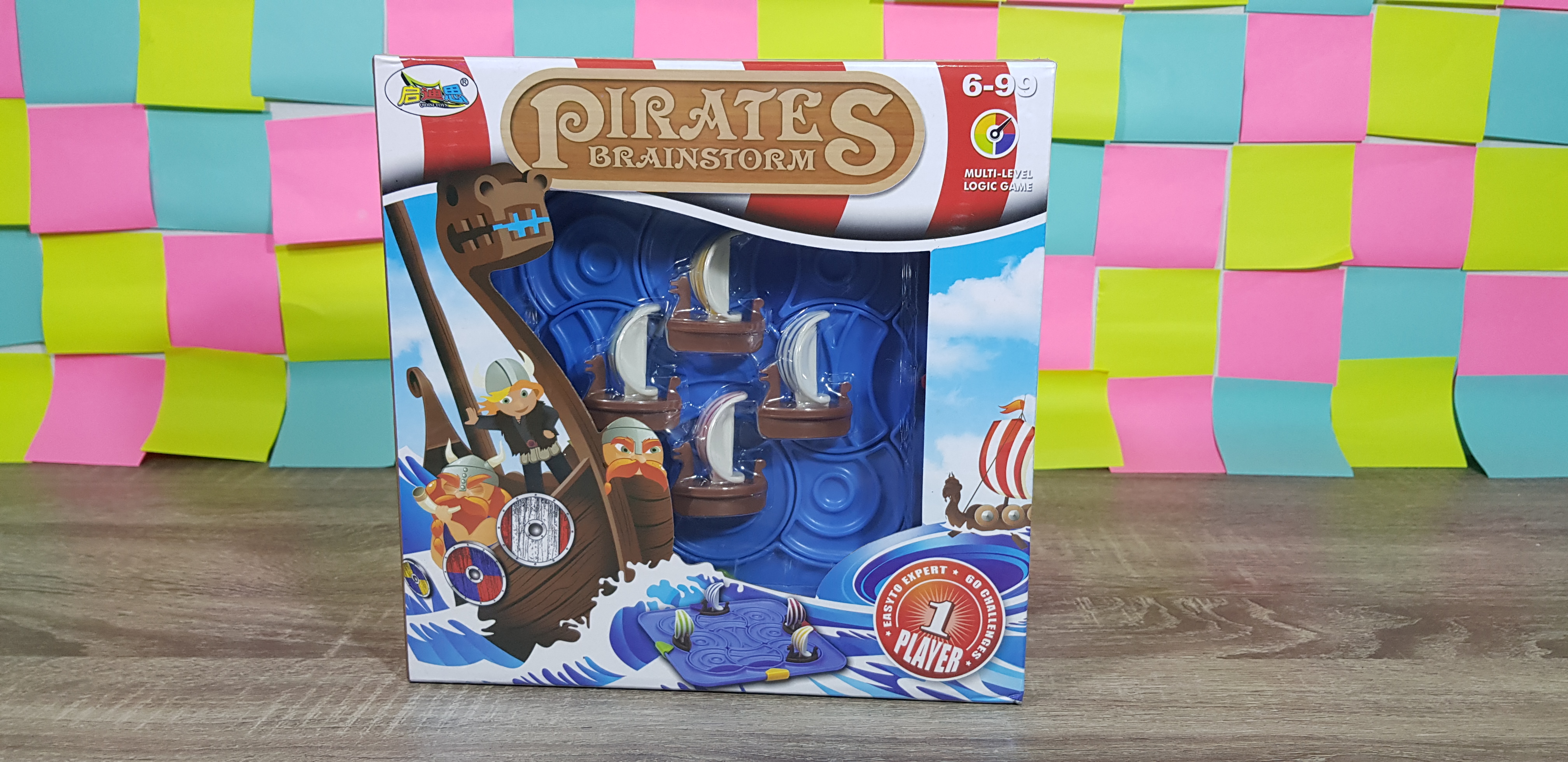 เกมตรรกกะโจรสลัด (Pirates brainstorm)