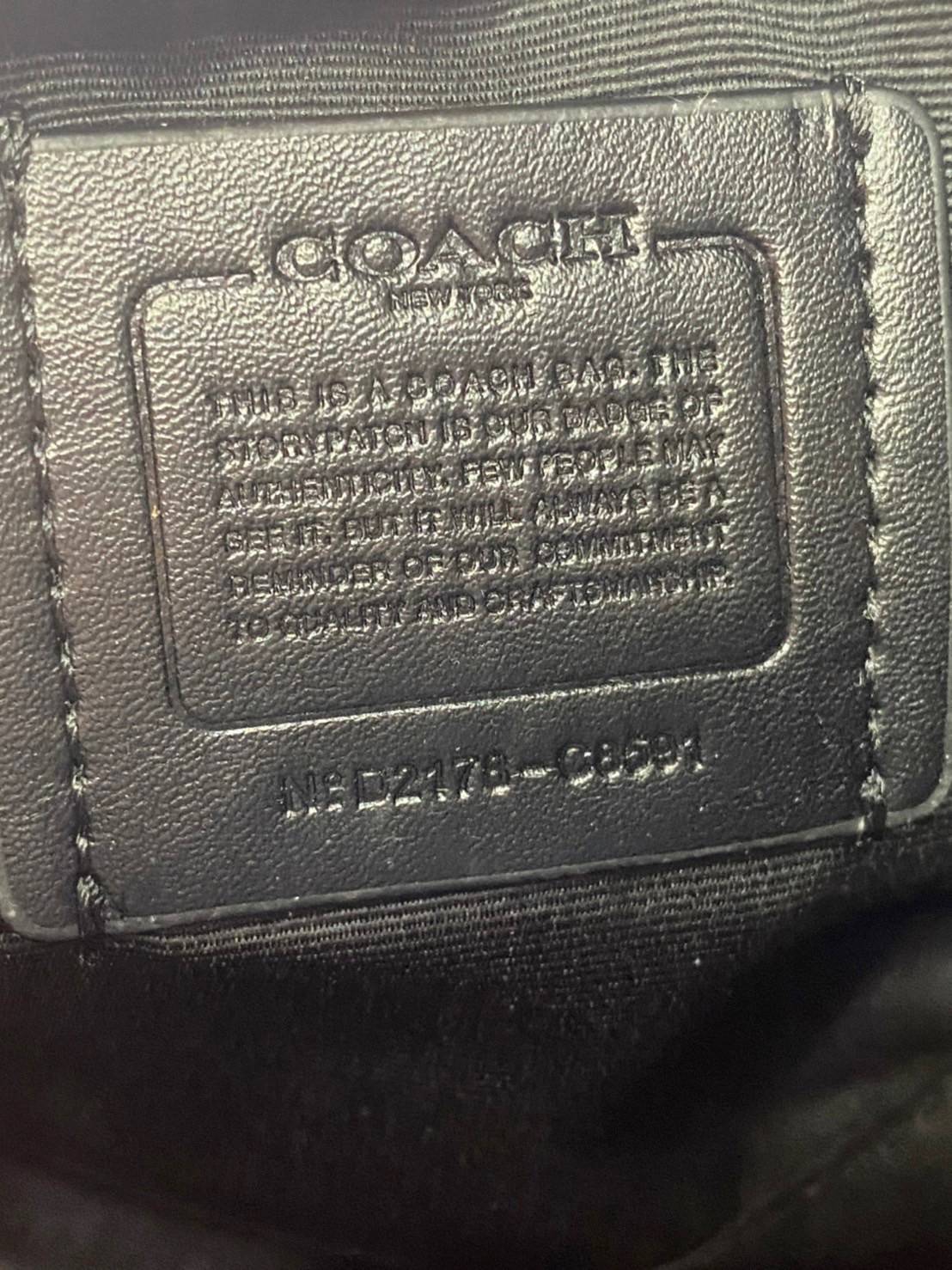 COACH ROWAN SATCHEL IN SIGNATURE CANVAS WITH BEE PRINT (C8591) พร้อมส่งที่ไทย