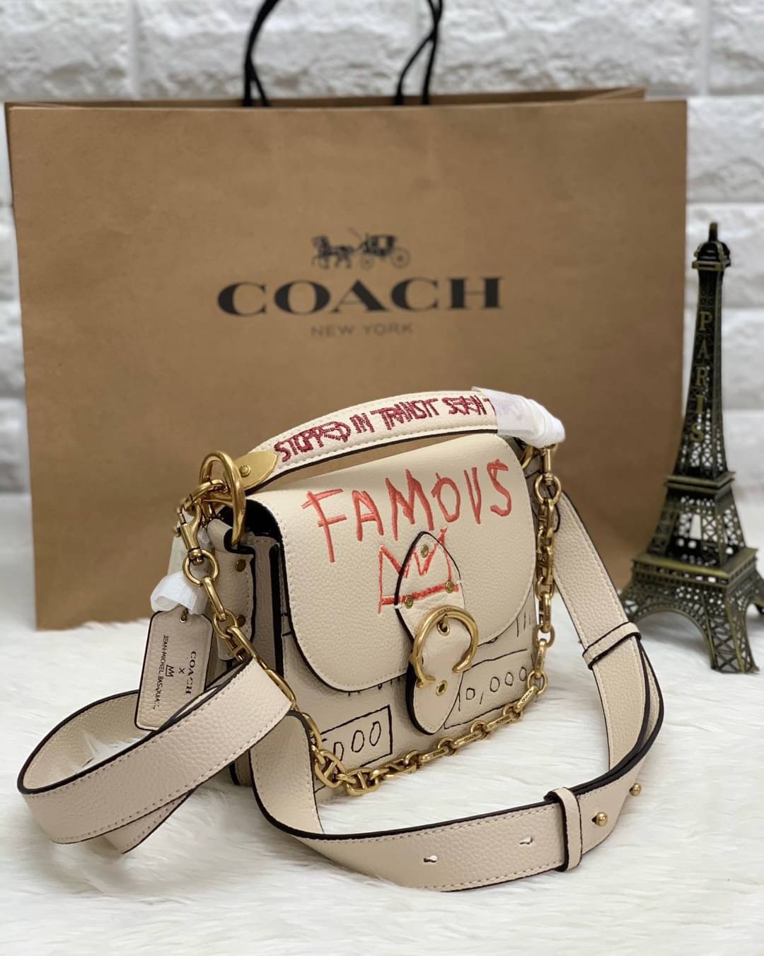 LIMITED EDITION COACH X JEAN-MICHEL BASQUIAT BEAT พร้อมส่งที่ไทย! ผลงานจากศิลปินระดับโลก